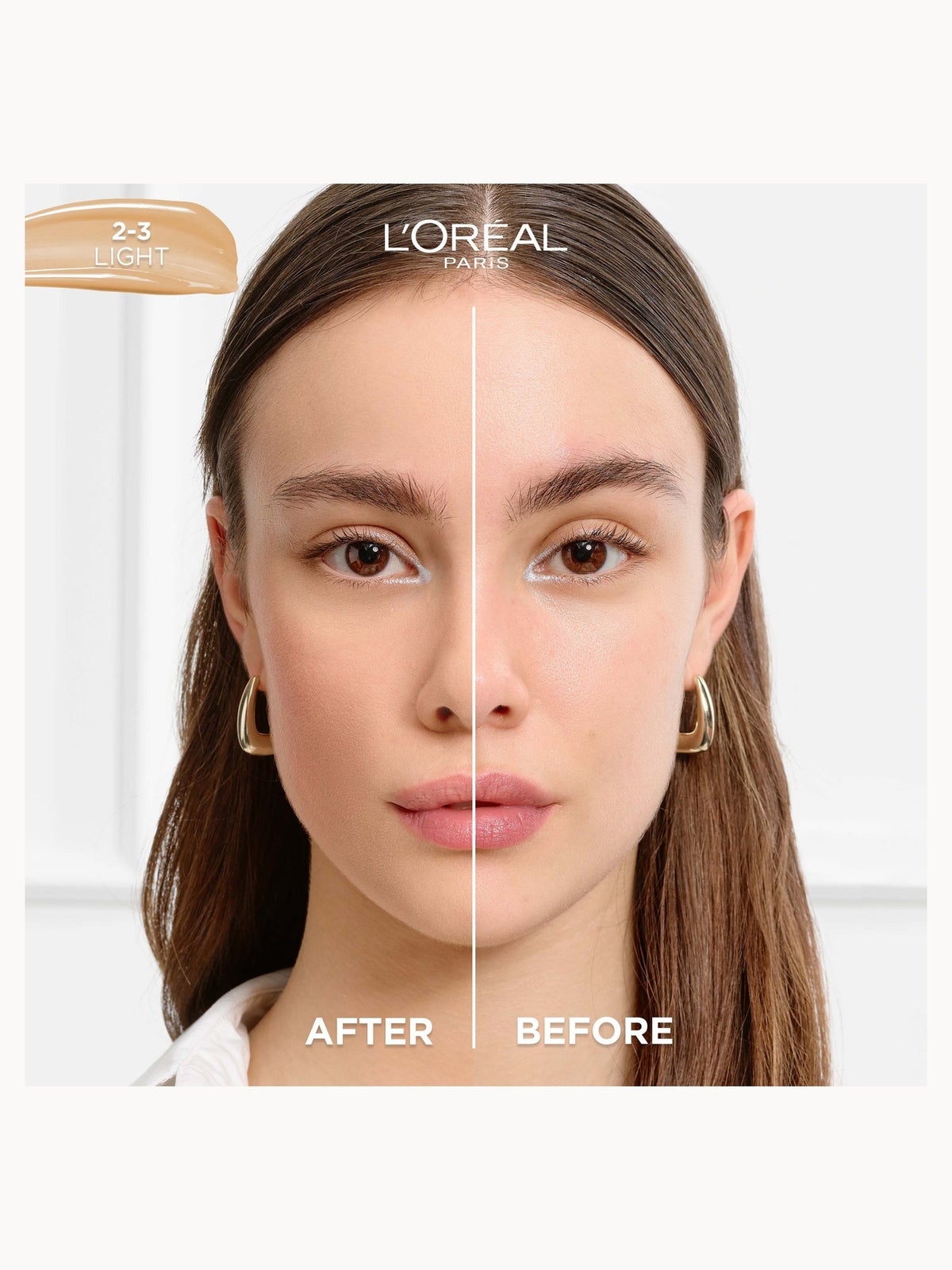 L'Oréal Paris True Match Nude Plumping Tinted Serum (Various Shades) - 2-3  Light 4