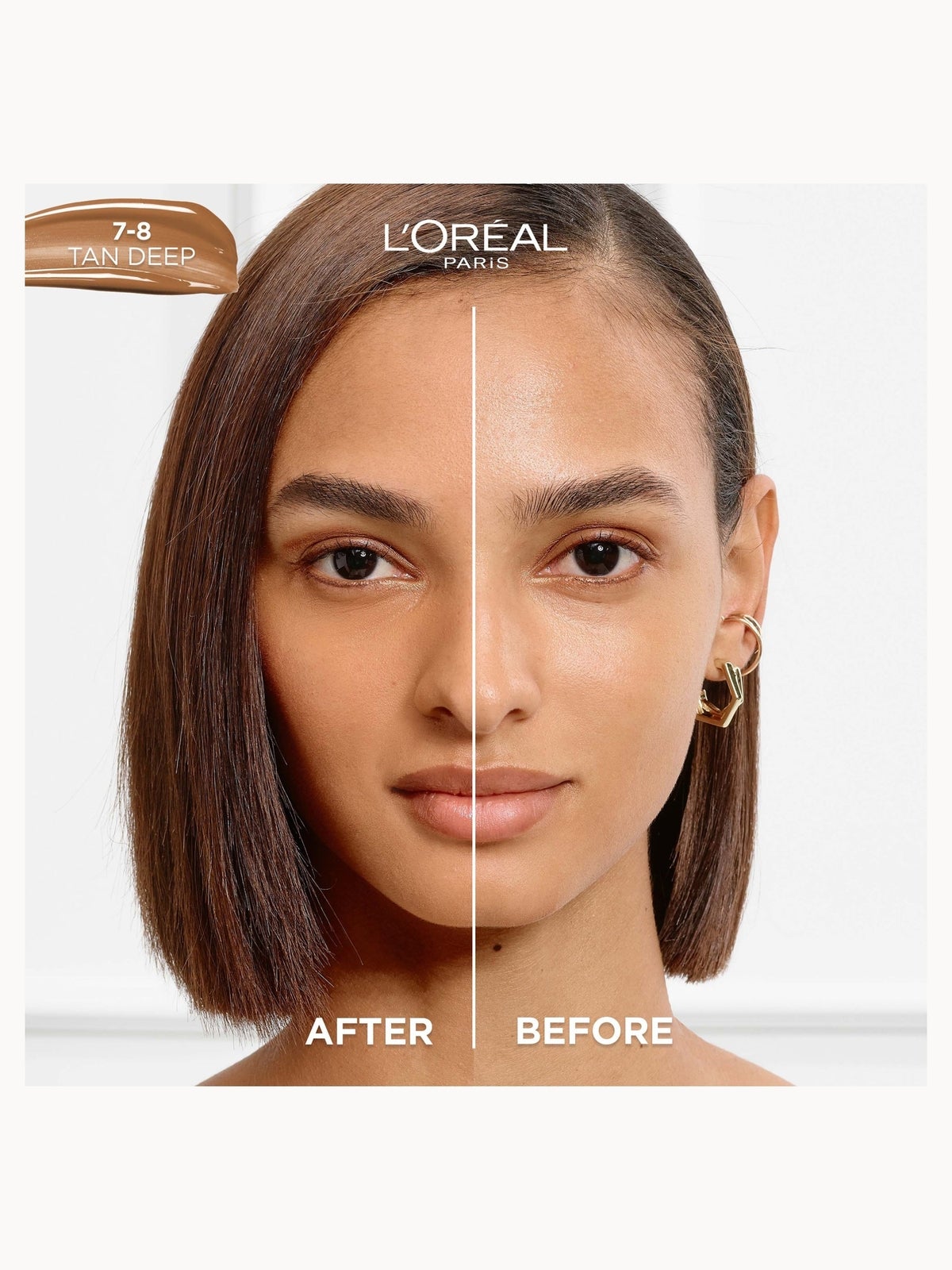 L'Oréal Paris True Match Nude Plumping Tinted Serum (Various Shades) - 7-8 Tan-Deep 4