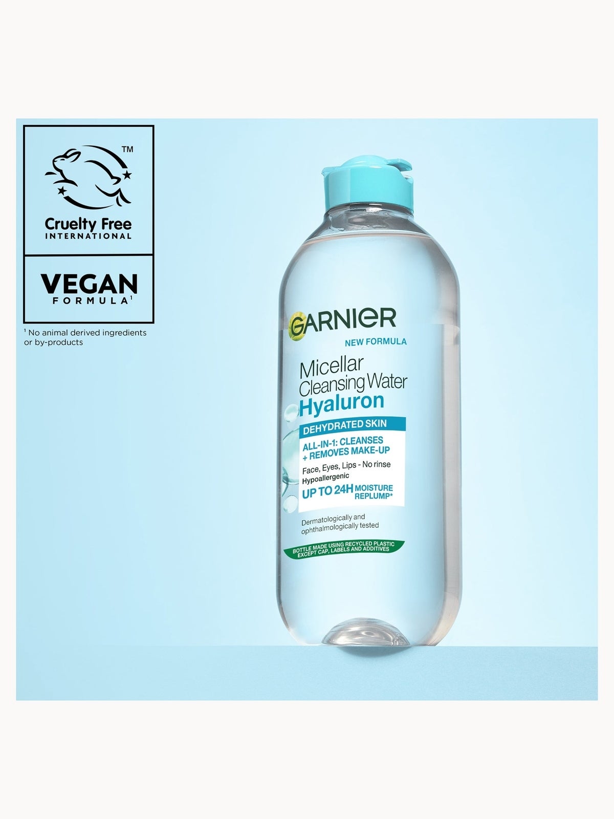 Garnier Micellar Hyaluronic Aloe Cleansing Water For Dehydrated Skin 400ml 2