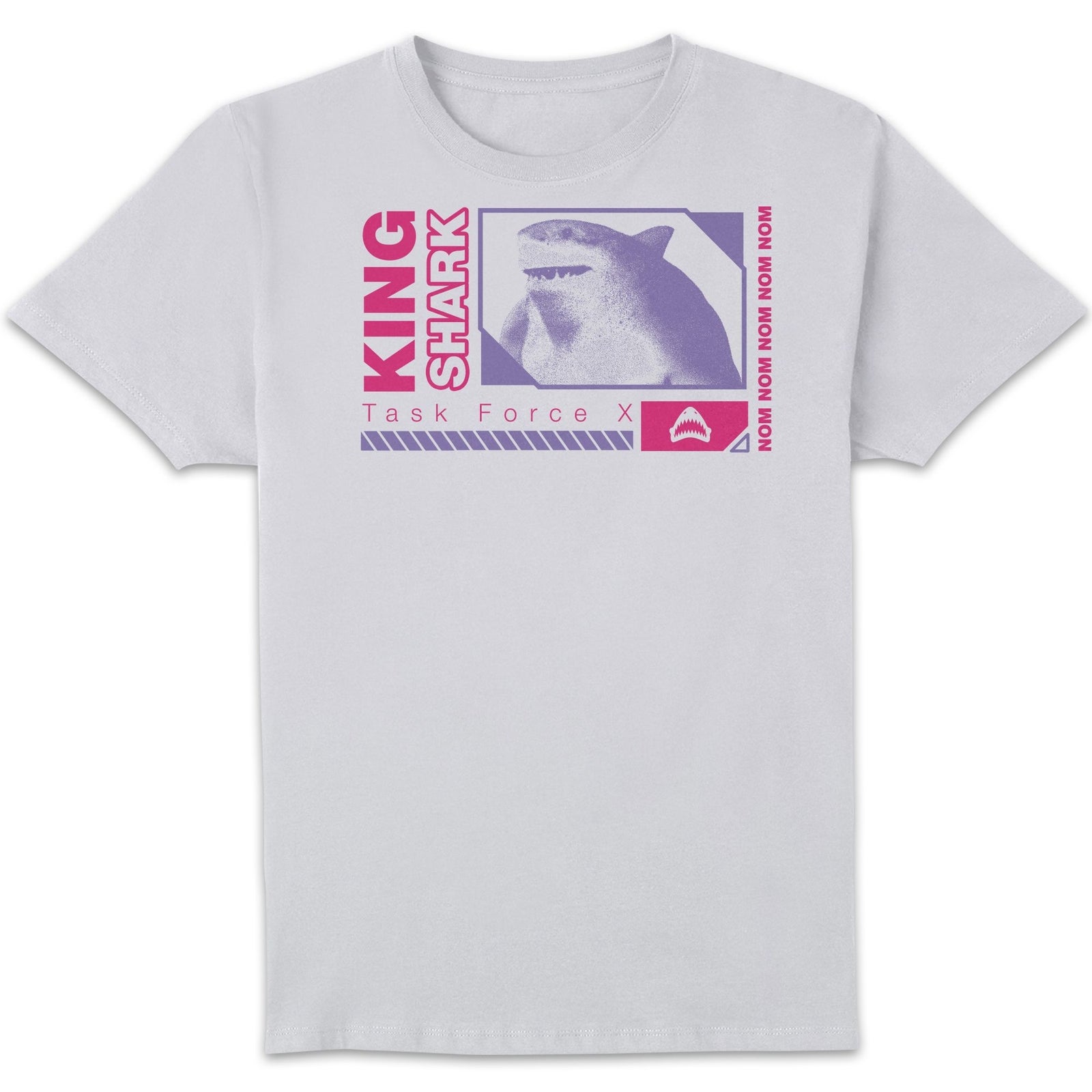 Suicide Squad King Shark Unisex T-Shirt - White - M