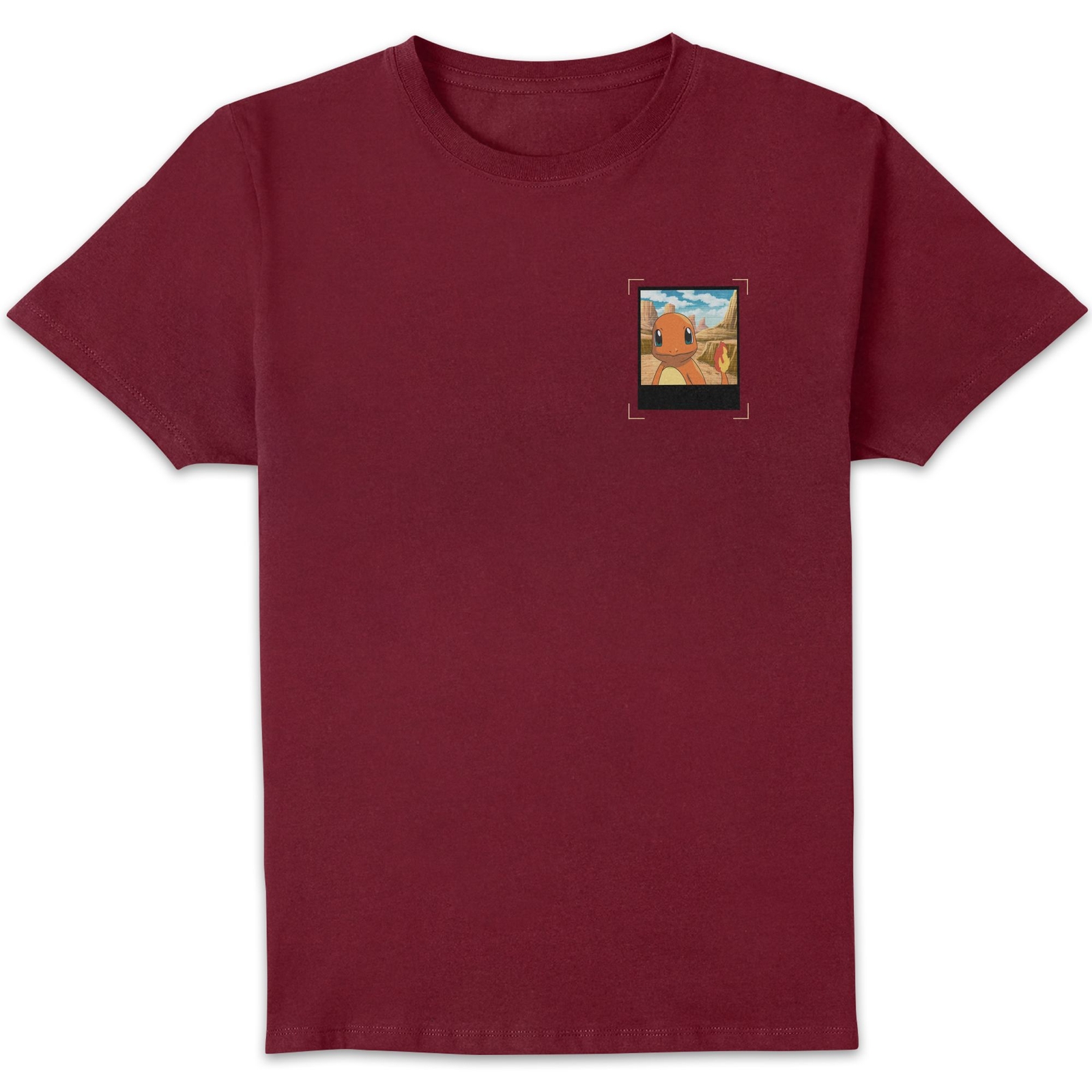 Pokémon Charmander's Desert Adventure Unisex T-Shirt - Burgundy - L