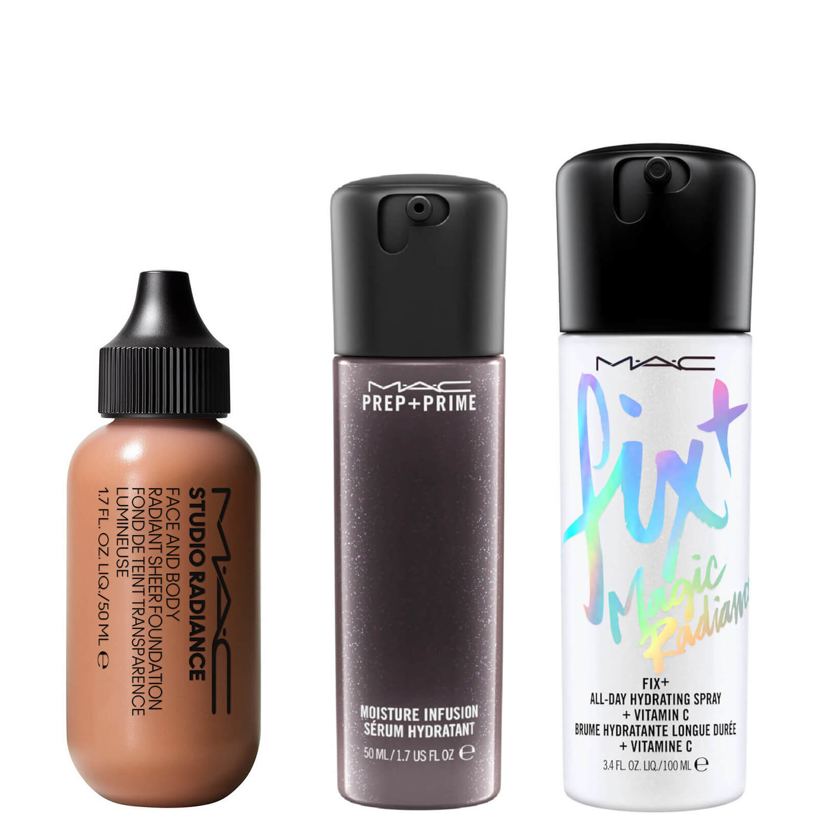 Kit Edit Per Pelle Secca MAC del valore di £ 81 (varie tonalità) - W4