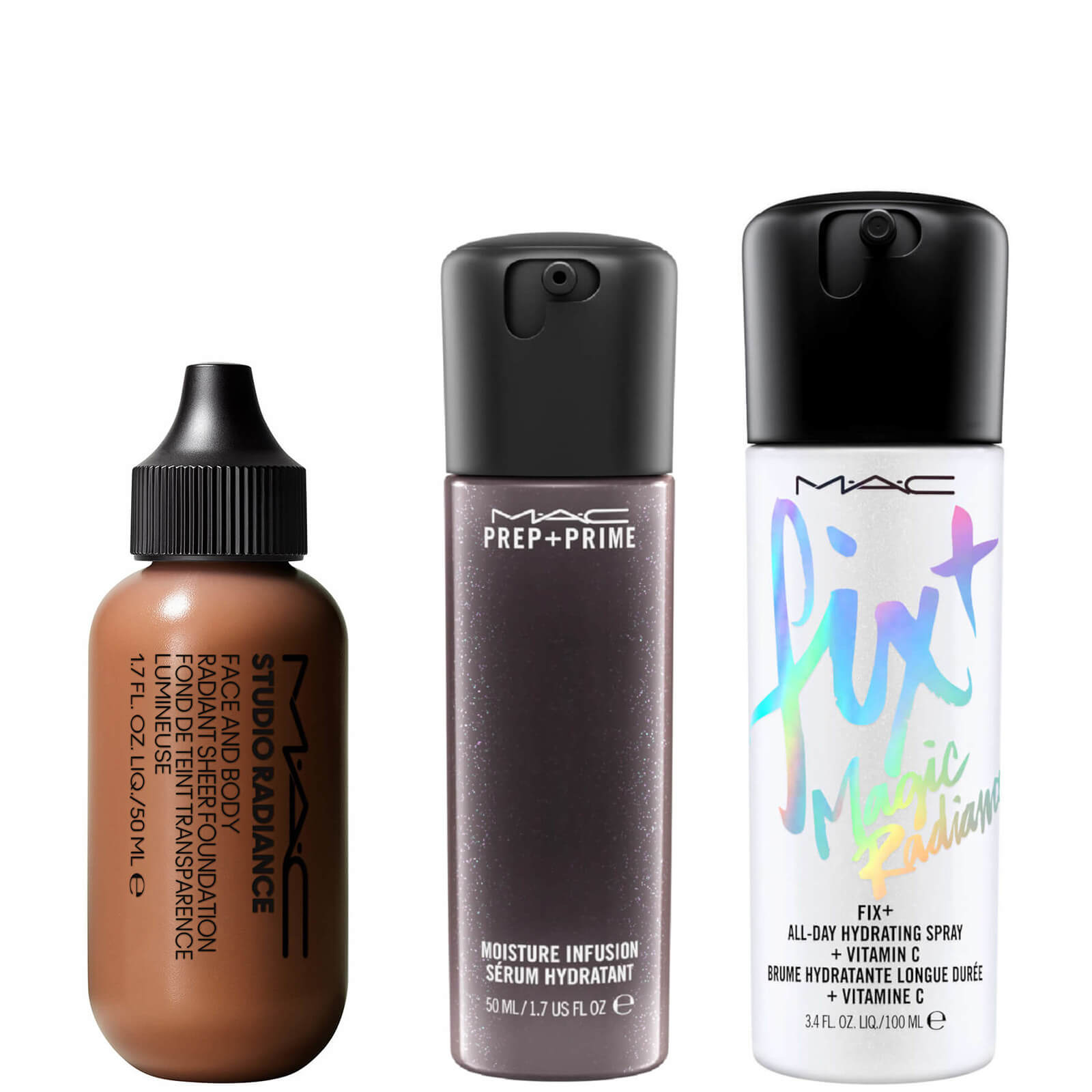 Kit Edit Per Pelle Secca MAC del valore di £ 81 (varie tonalità) - W5