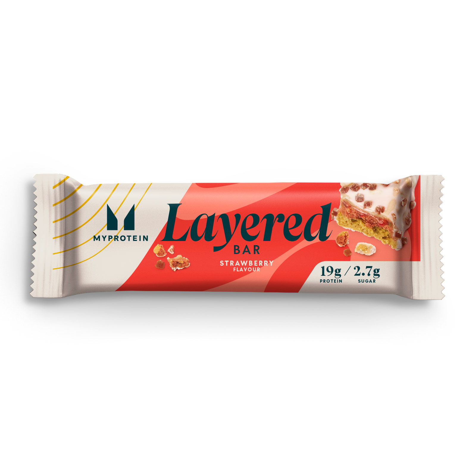Myprotein UK MyProtein Layered Protein Bar - Strawberry