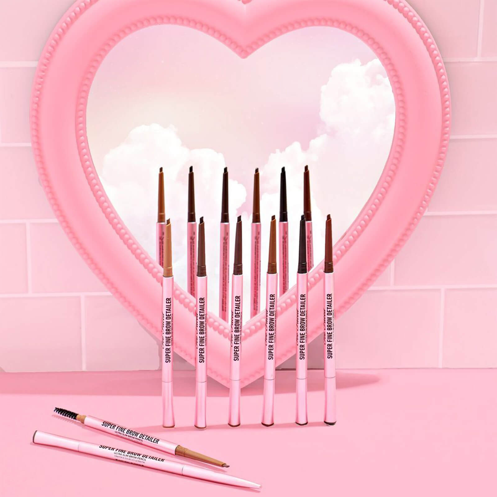 Thumbnail - Too Faced Superfine Brow Detailer Ultra Slim Augenbrauenstift 0,08 g (Verschiedene Farbtöne) - Dark Brown