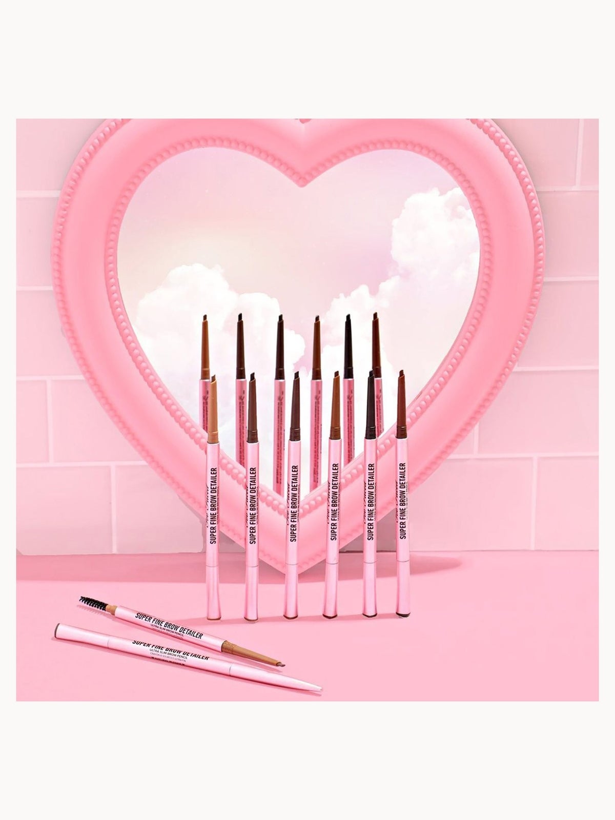 Too Faced Superfine Brow Detailer Ultra Slim Brow Pencil 0.08g (Various Shades) - Dark Brown 4