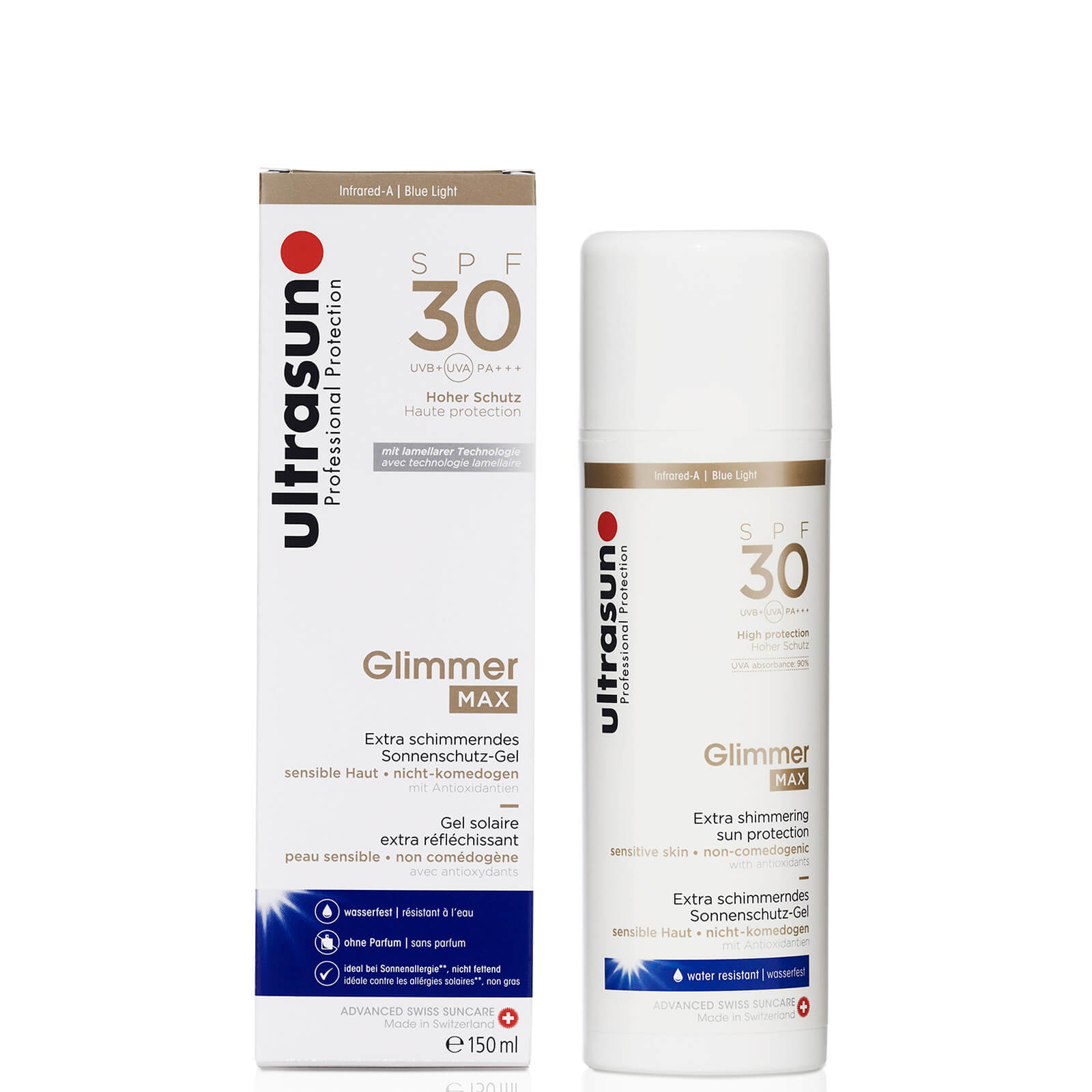 Thumbnail - Ultrasun SPF30 Glimmer Max 150ml