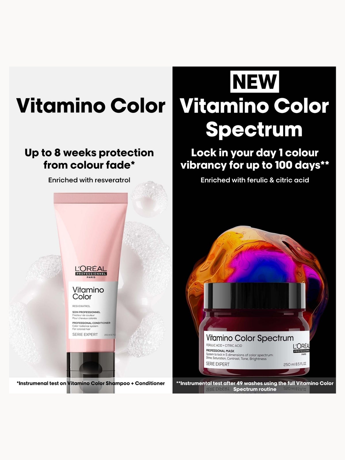 L'Oréal Professionnel Serie Expert Vitamino Color Conditioner with Resveratrol for Coloured Hair 500ml, photo 2