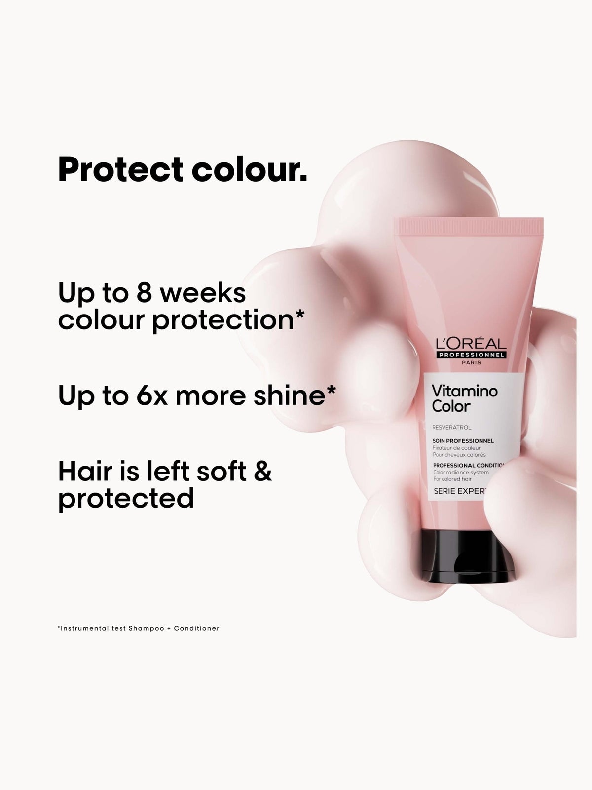 L'Oréal Professionnel Serie Expert Vitamino Color Conditioner with Resveratrol for Coloured Hair 500ml, photo 3
