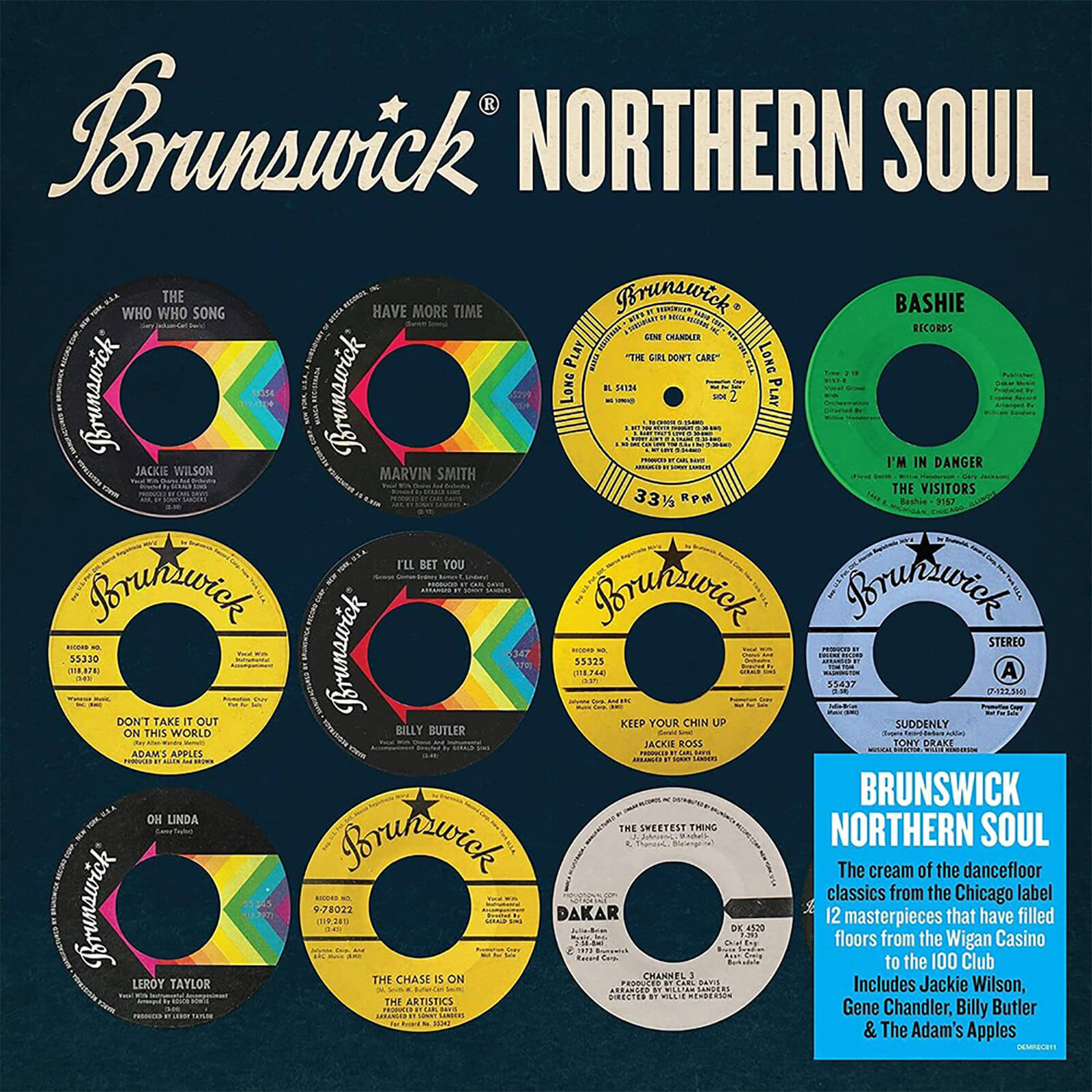 Brunswick Northern Soul (140g Black Vinyl) LP