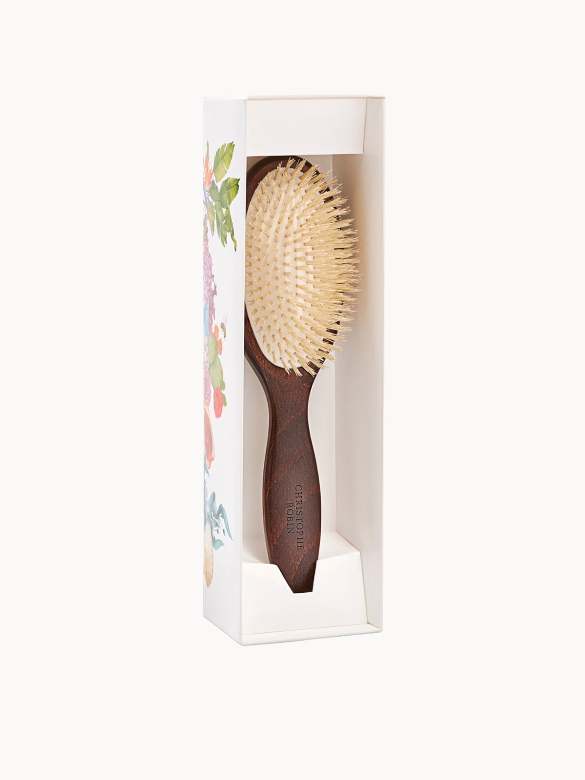 Christophe Robin Detangling Hairbrush with Natural Boar-Bristle and Wood 2