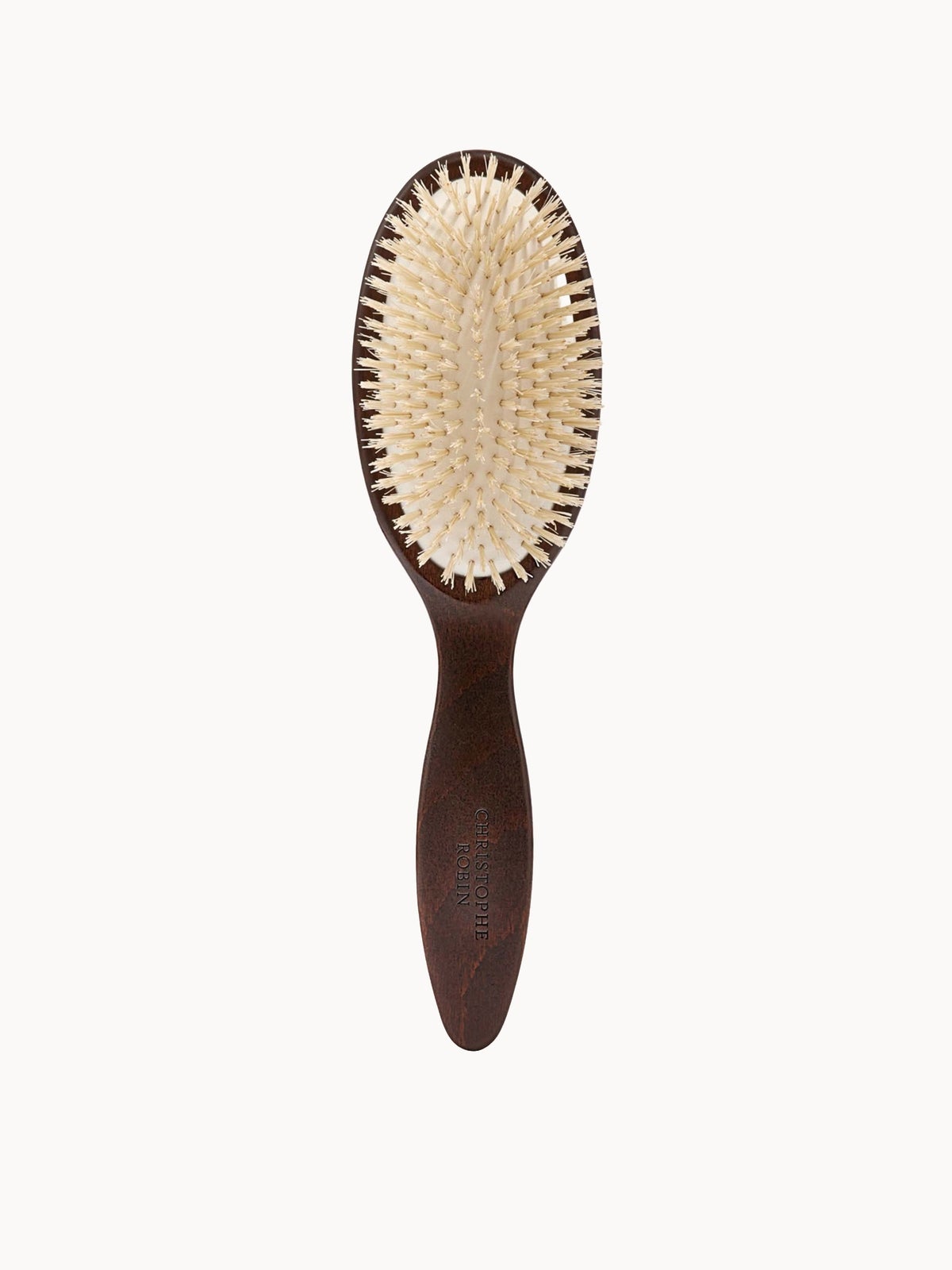 Christophe Robin Detangling Hairbrush with Natural Boar-Bristle and Wood