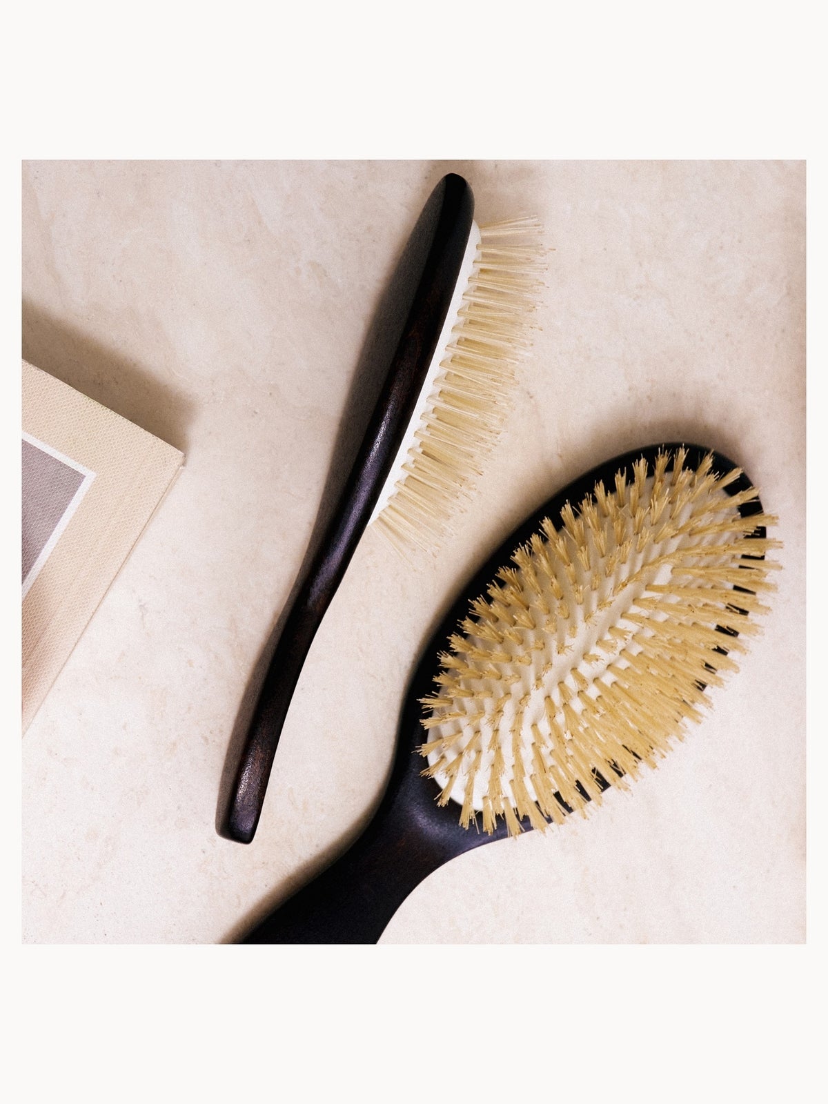 Christophe Robin Detangling Hairbrush with Natural Boar-Bristle and Wood 4