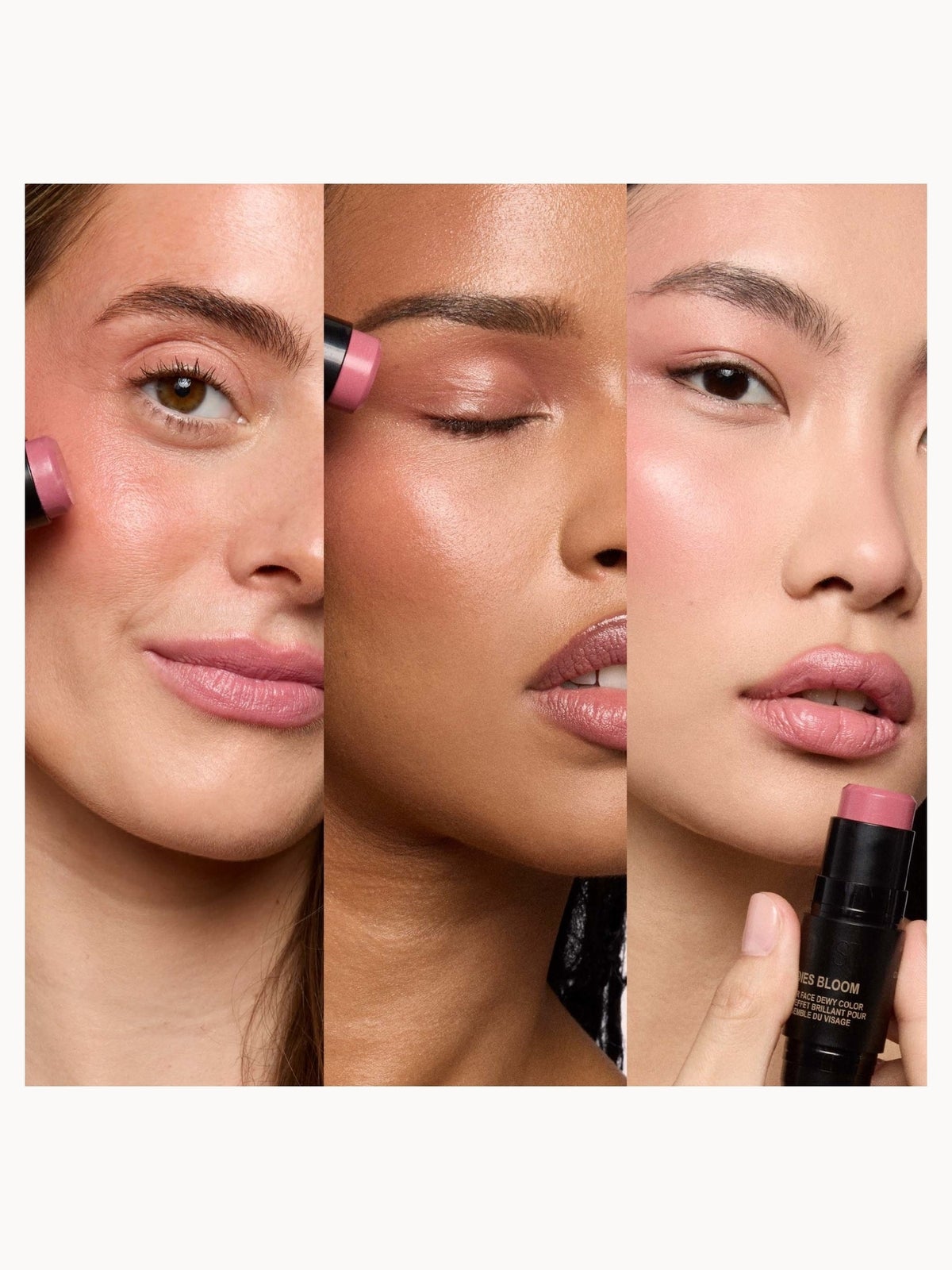 NUDESTIX Nudies Bloom All Over Face Dewy Blush Colour 7g (Various Shades) - Bohemian Rose 3