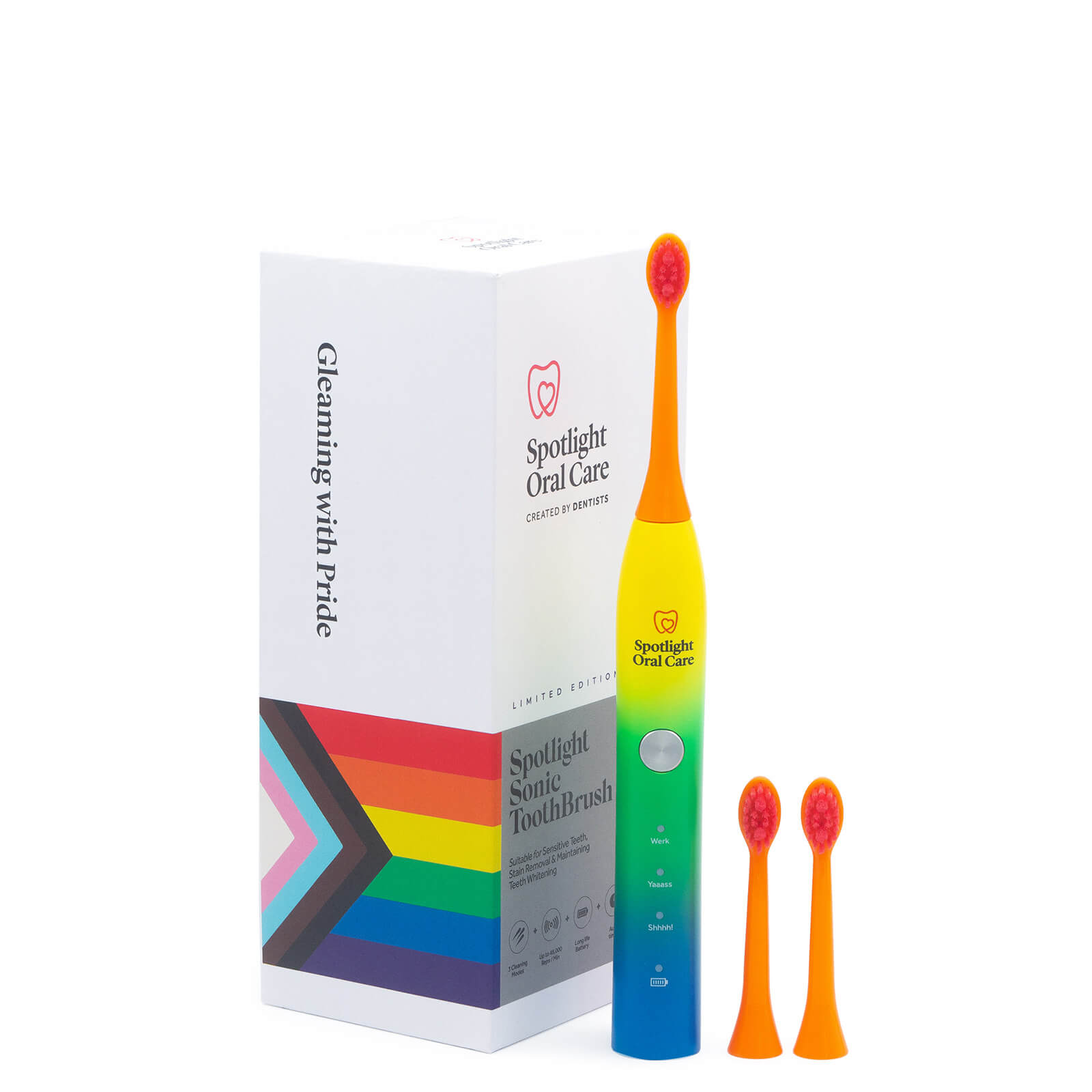 Spotlight Oral Care Limited Edition Pride Sonic Toothbrush SheFinds