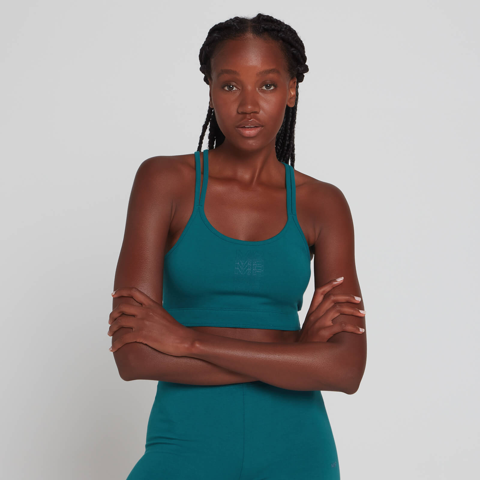 Reggiseno sportivo MP Repeat - Deep Lake - S