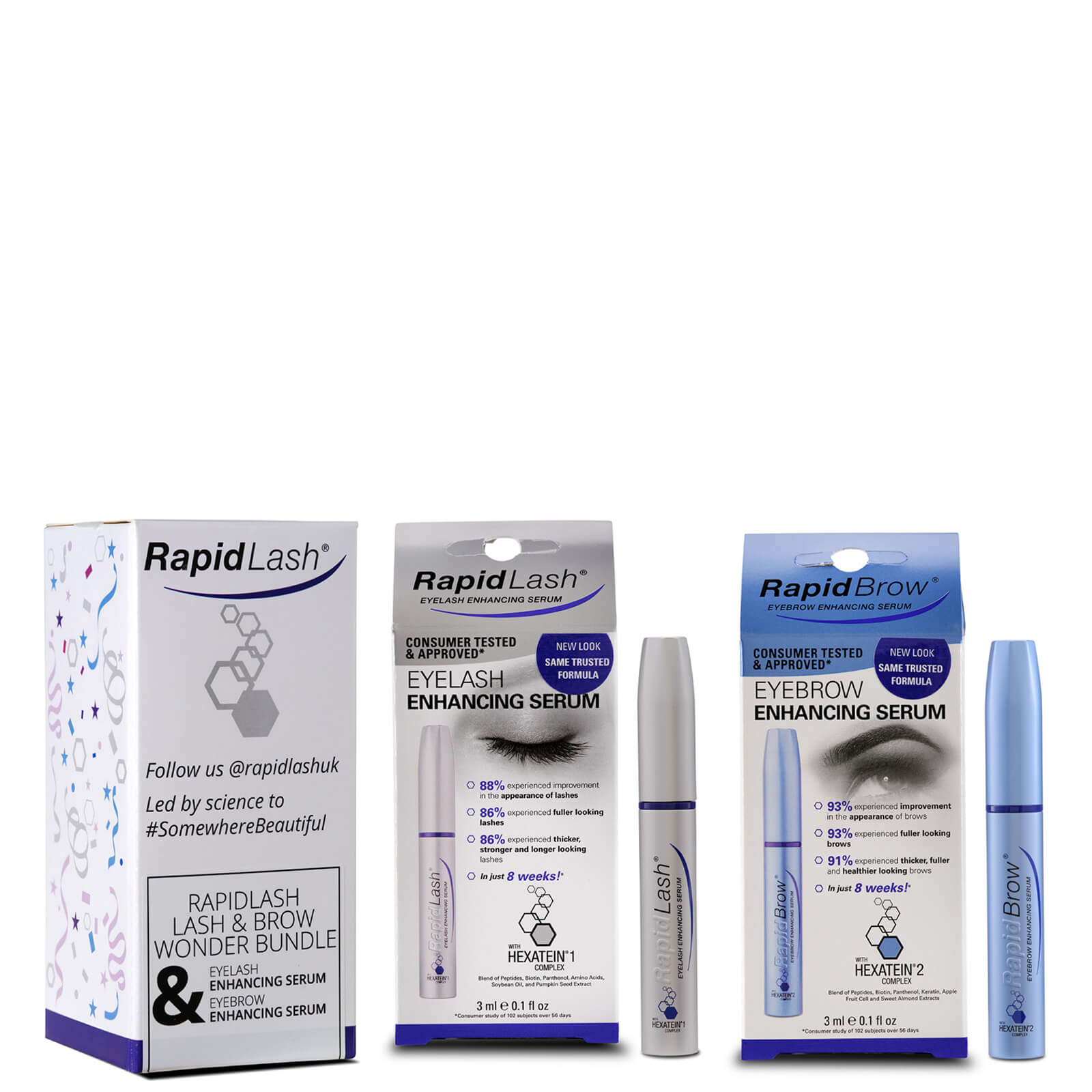 RapidLash Lash and Brow Wonder Bundle