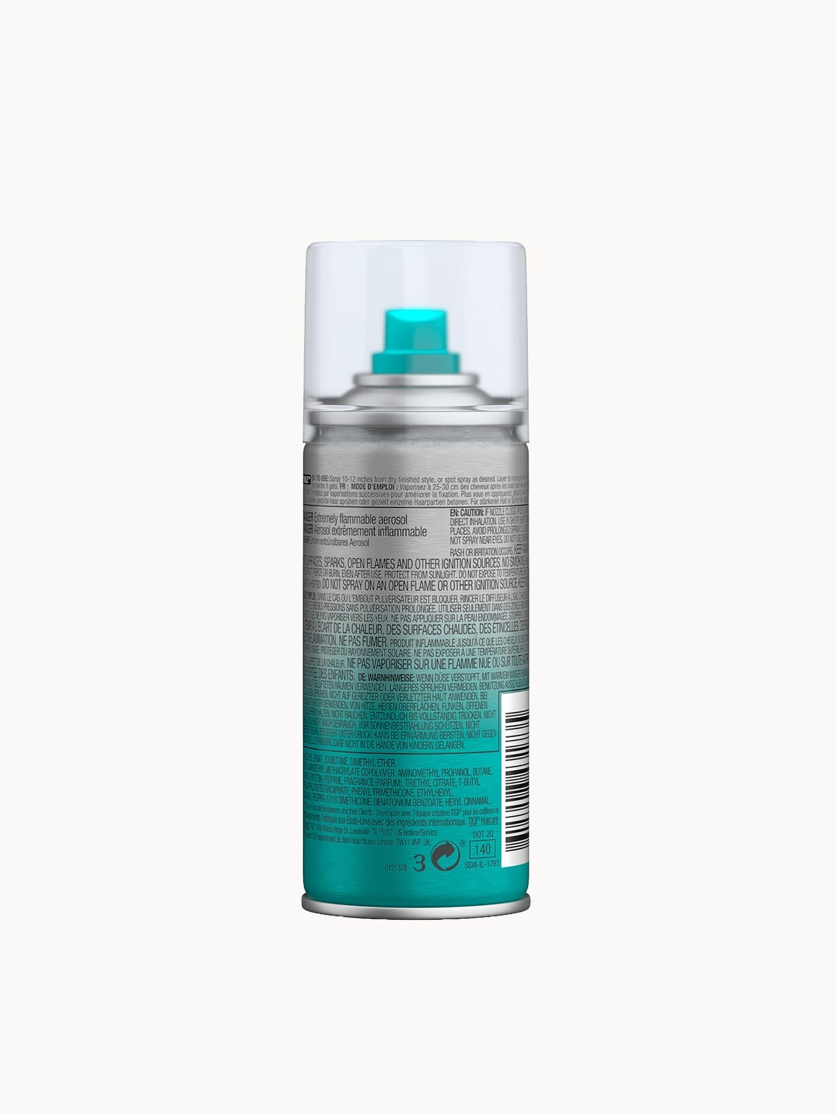 TIGI Bed Head Hard Head Hairspray for Extra Strong Hold Travel Size 100ml 3