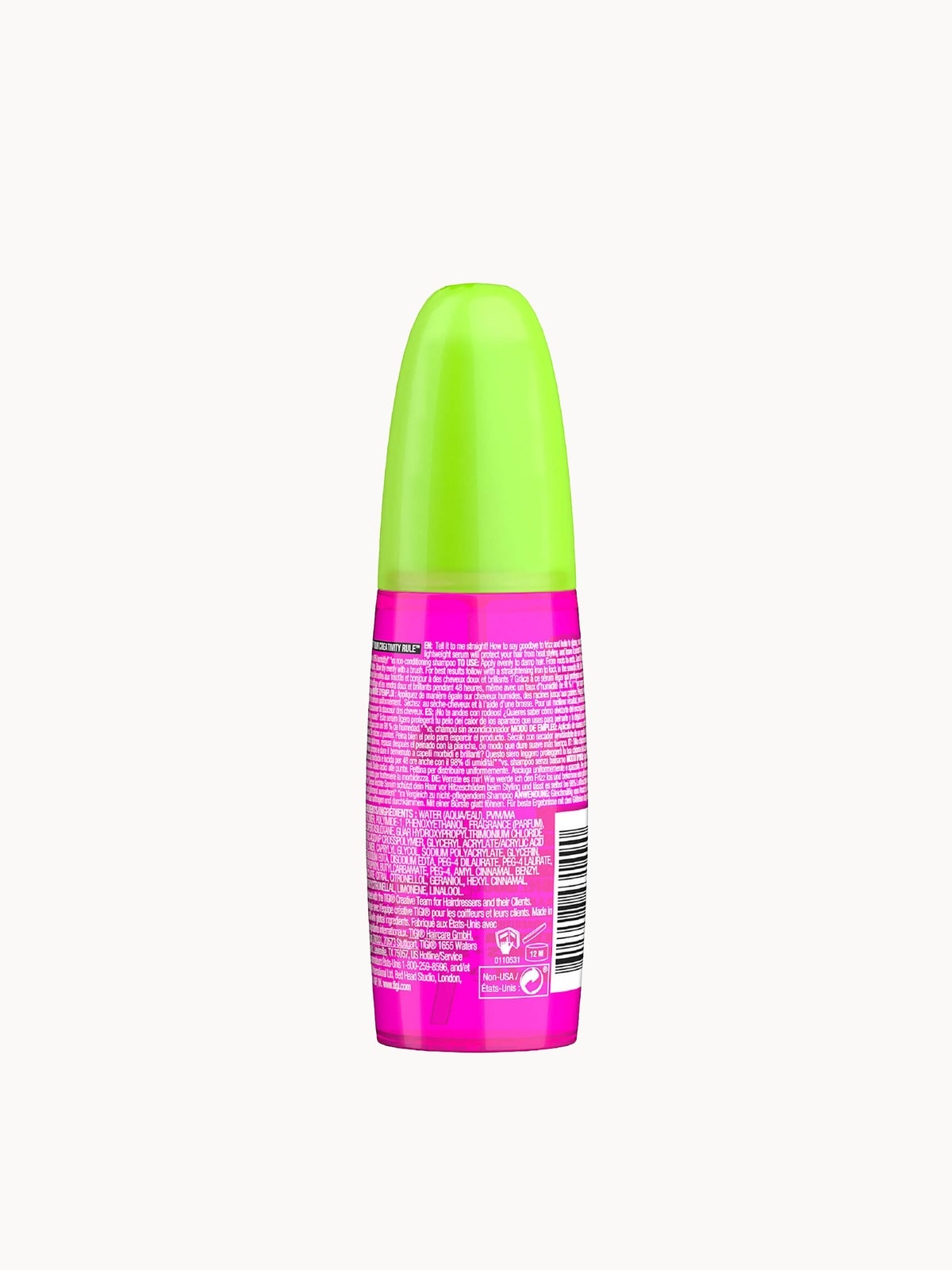 TIGI Bed Head Straighten Out Anti Frizz Serum for Smooth Shiny Hair 100ml 2