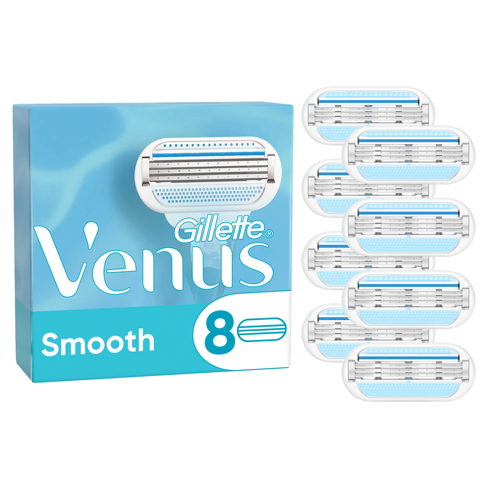 Venus Smooth Blades - 8 Pack