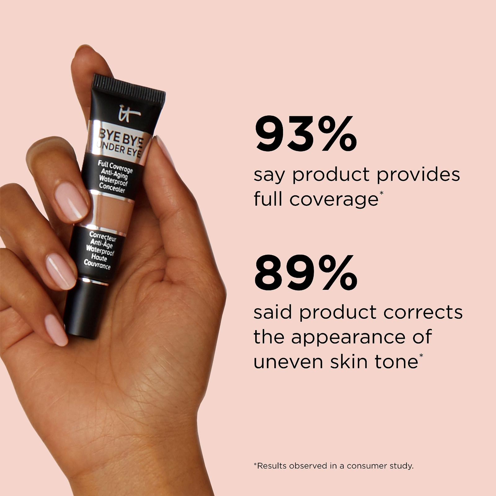 Thumbnail - IT Cosmetics Bye Bye Under Eye Concealer 12ml (Various Shades) - Deep Natural 44.0