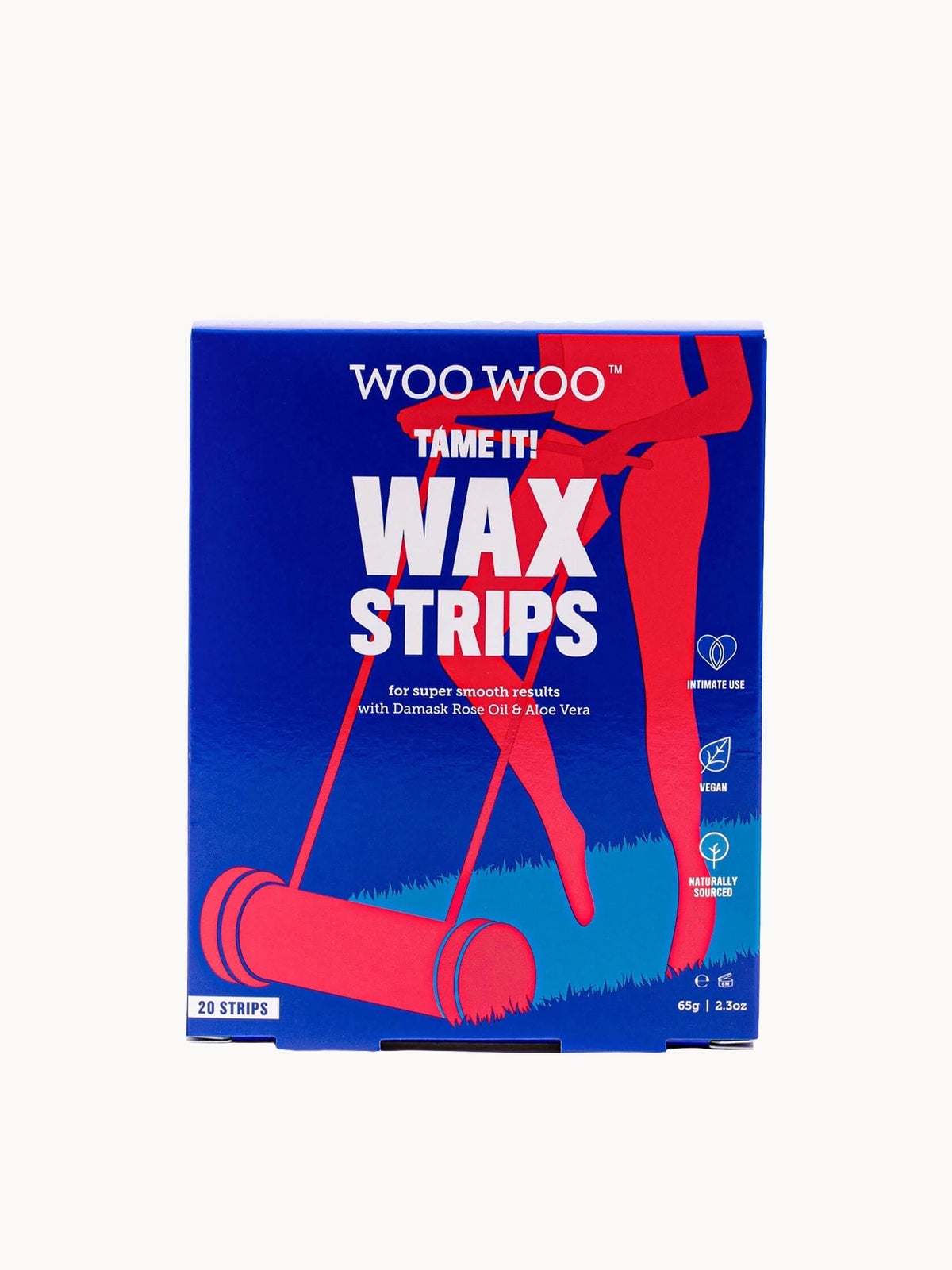 WooWoo Tame It! Bikini Wax Strips (20 Strips)