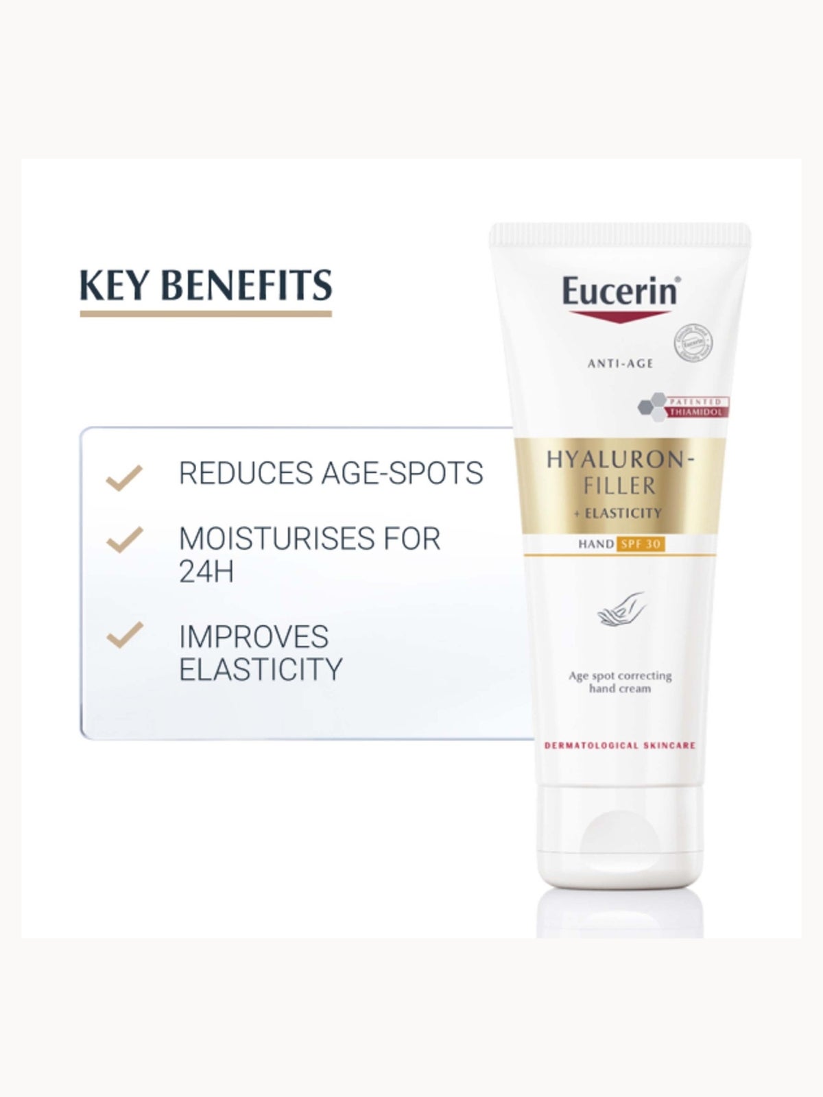 Eucerin Hyaluron-Filler Elasticity Correcting Hand Cream 75ml 2