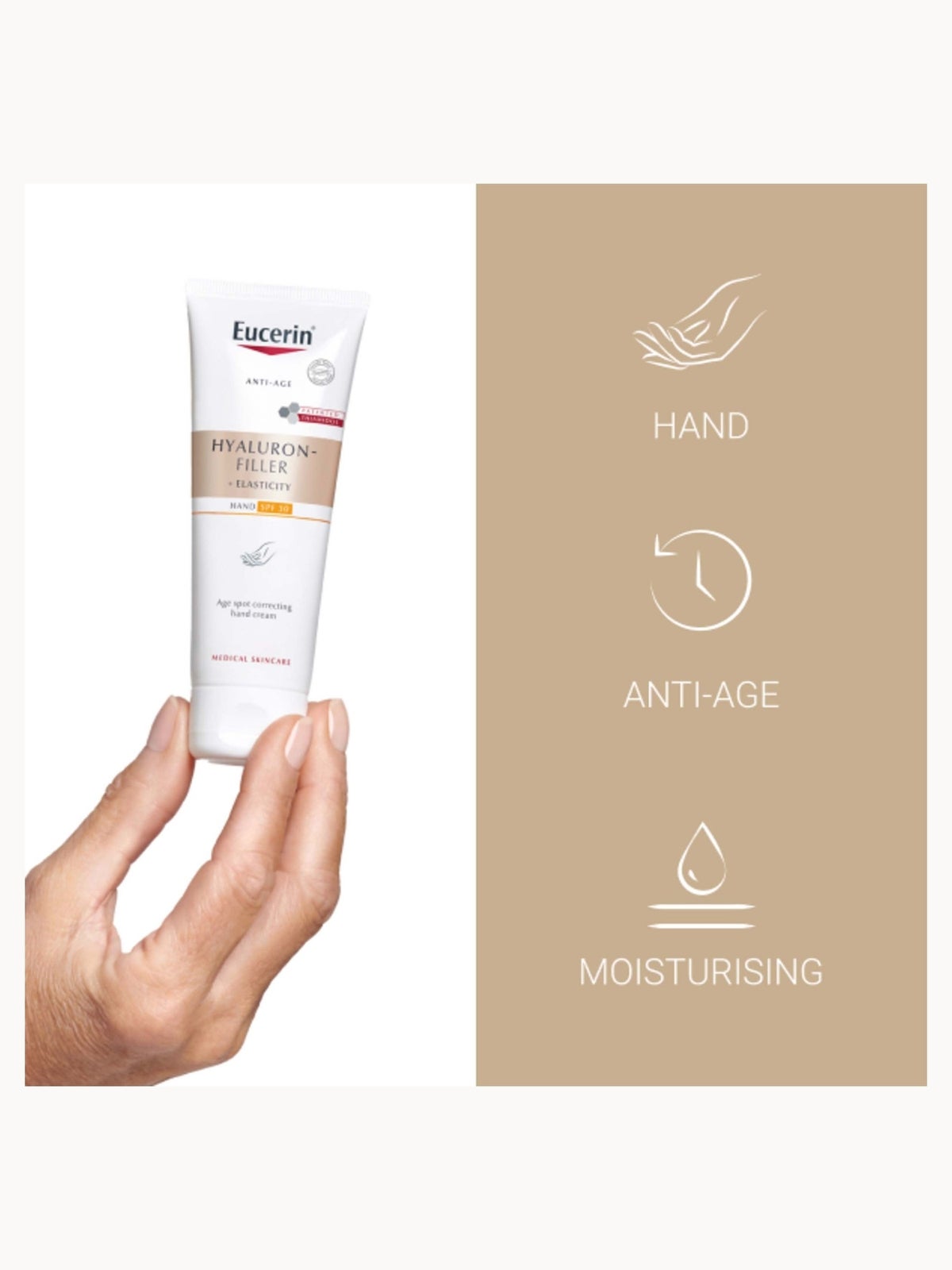Eucerin Hyaluron-Filler Elasticity Correcting Hand Cream 75ml 3