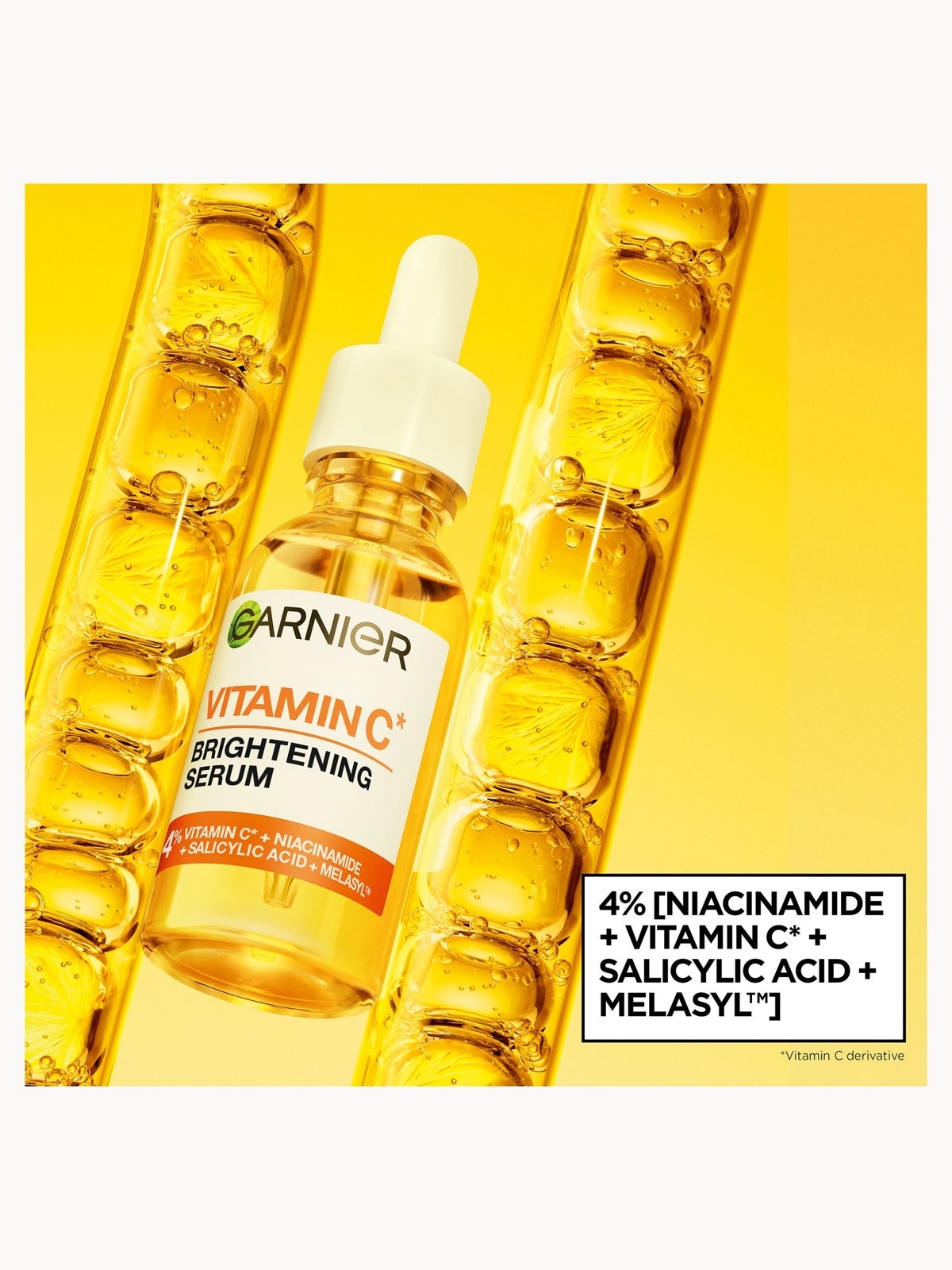 Garnier Vitamin C Brightening Face Serum with 4% Vitamin C + Niacinamide + Salicylic Acid 30ml 4