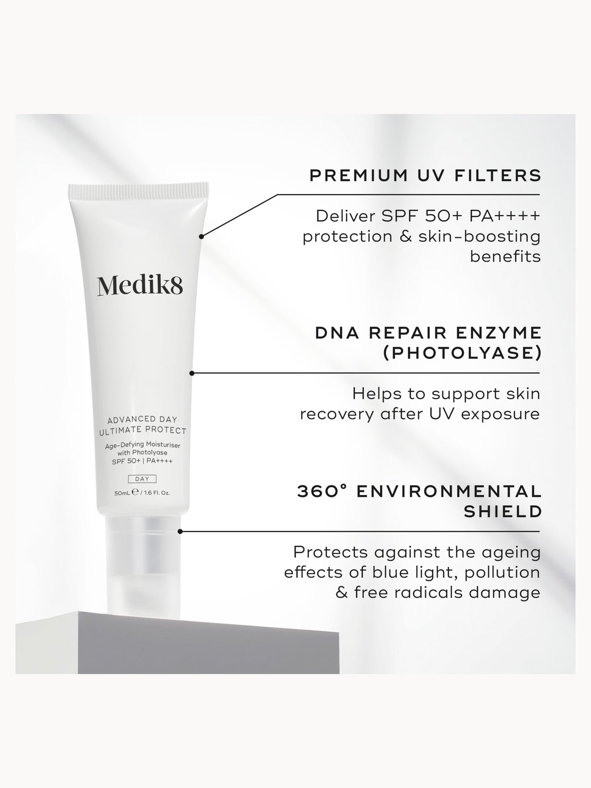 Medik8 Advanced Day Ultimate Protect SPF50+ 50ml 4