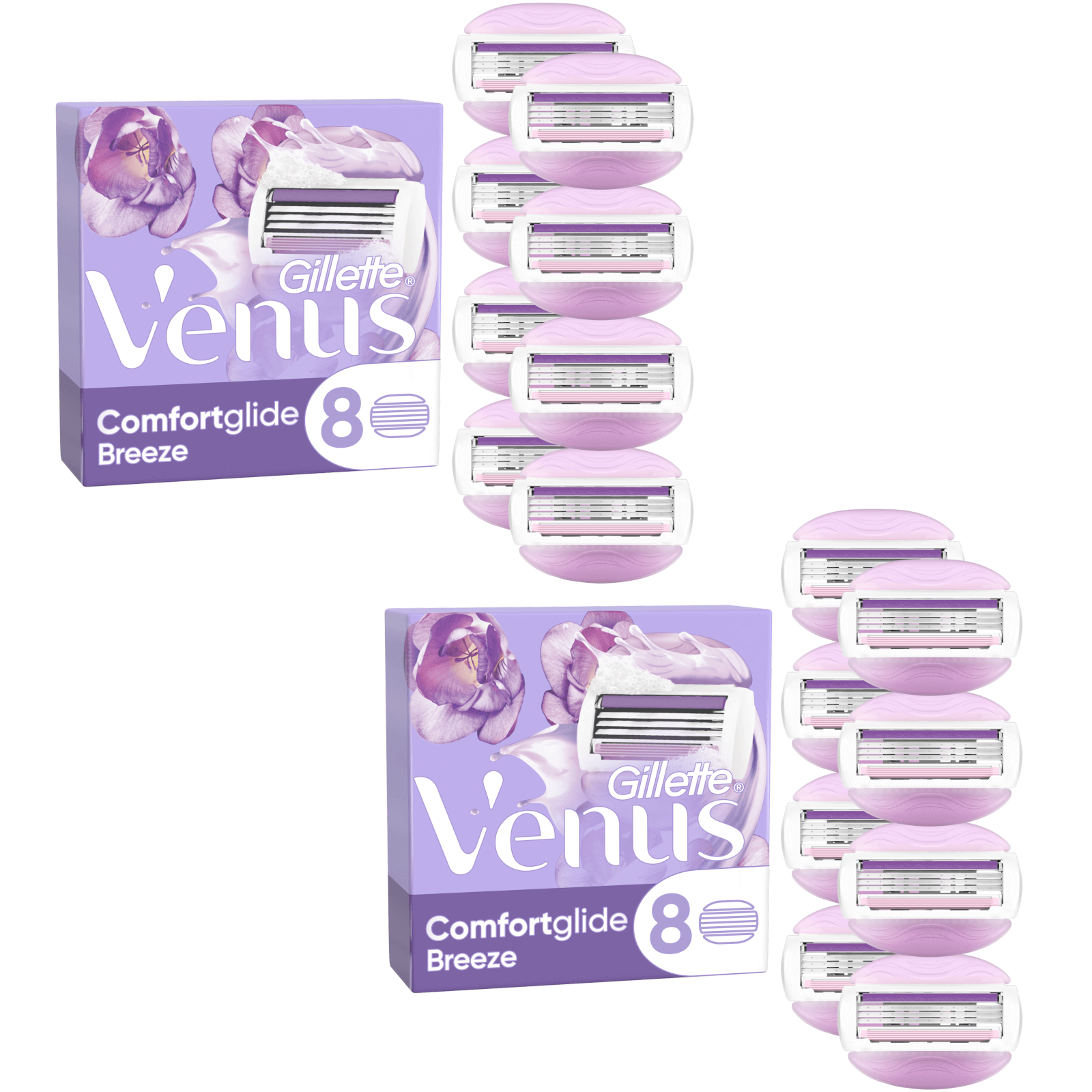 Venus ComfortGlide Breeze Blades - 16 Pack