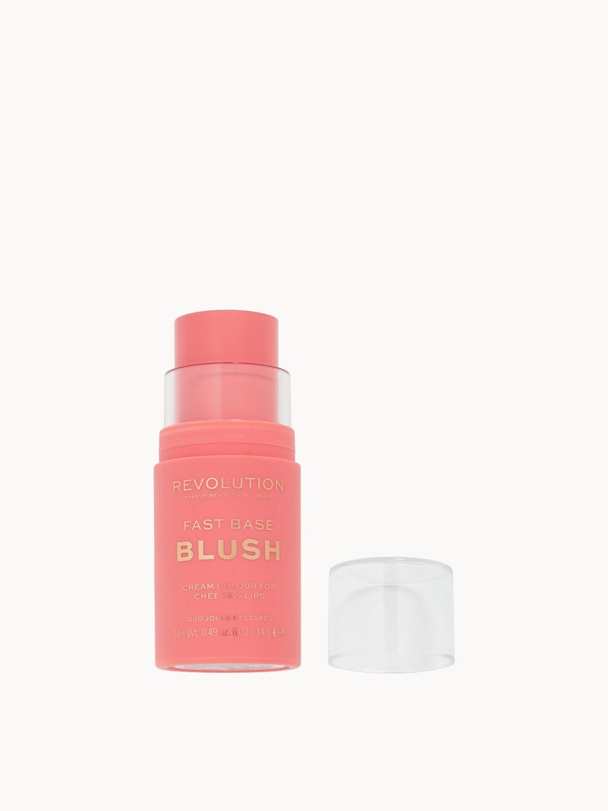 Makeup Revolution Fast Base Blush Stick (Various Shades) - Peach