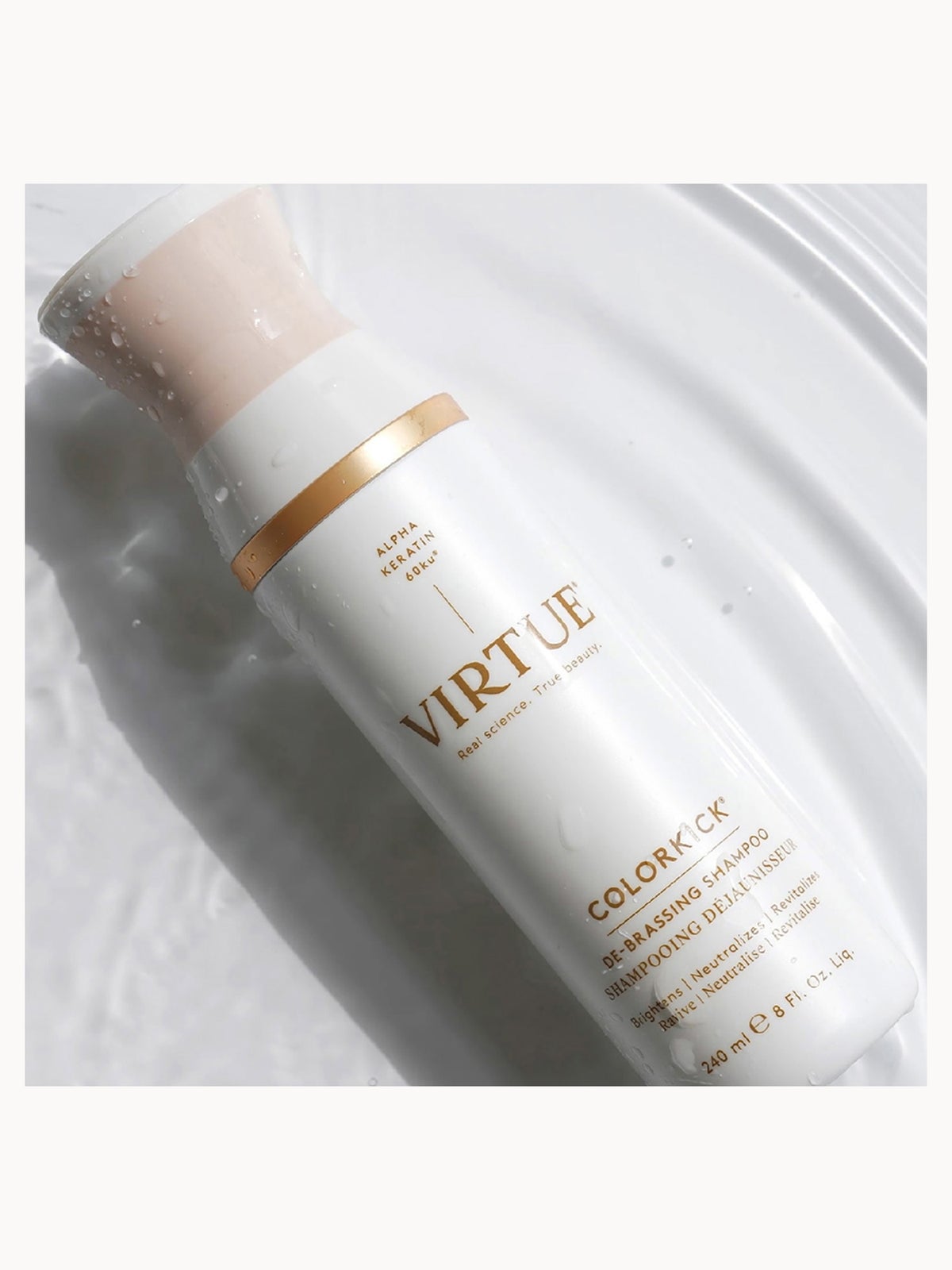 VIRTUE ColorKick De-Brassing Shampoo 240ml 4