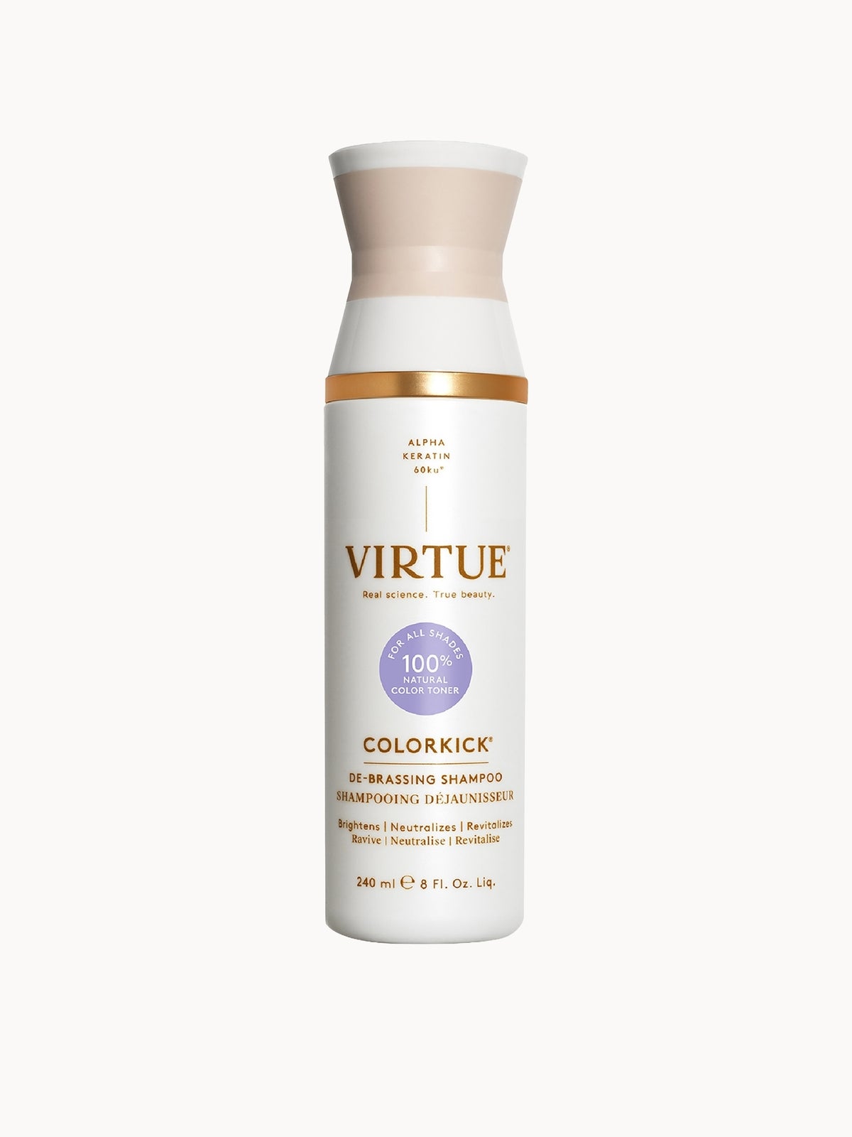 Photos - Hair Product VIRTUE ColorKick De-Brassing Shampoo 240ml 024940