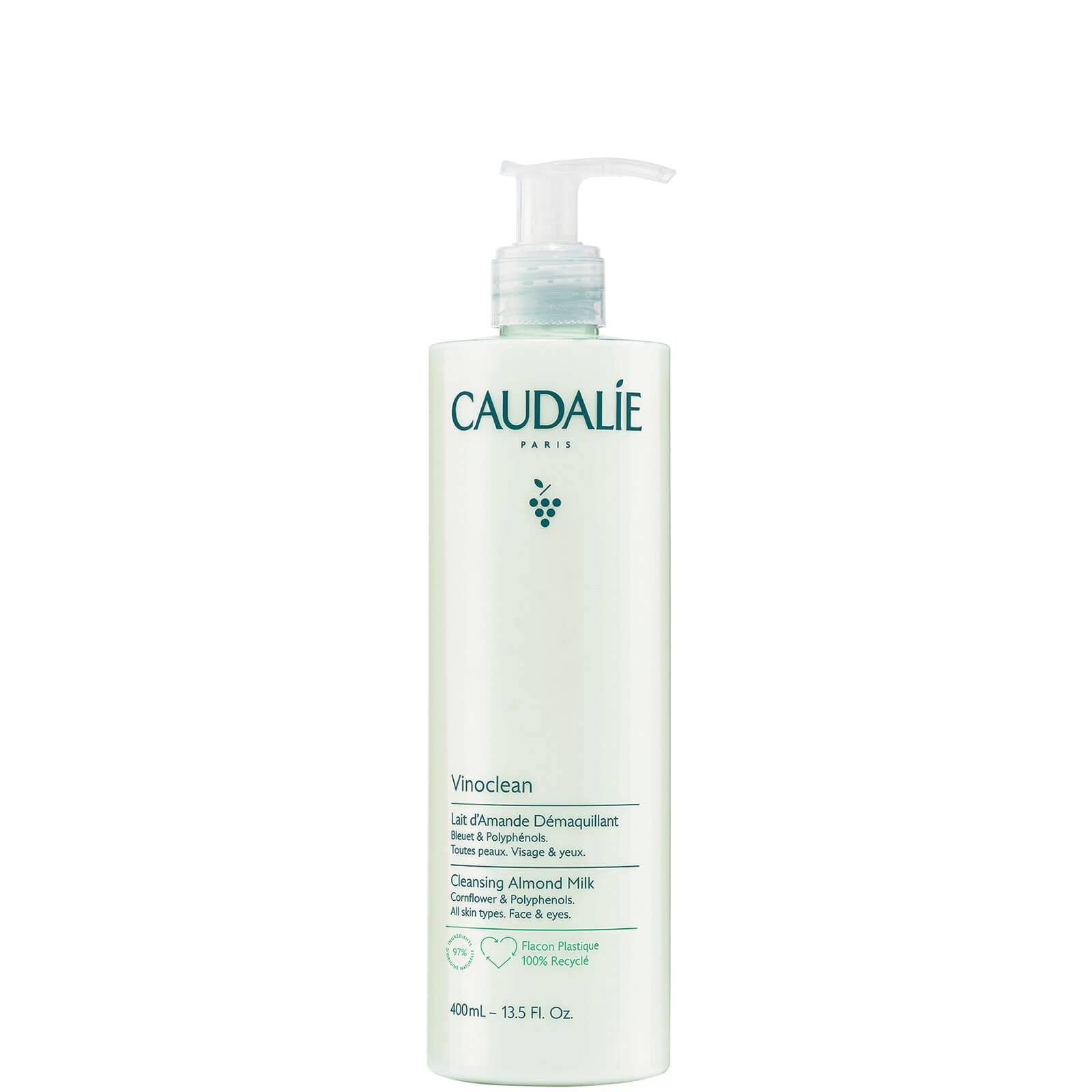 Caudalie Vinoclean Supersize Cleansing Almond Milk 400ml