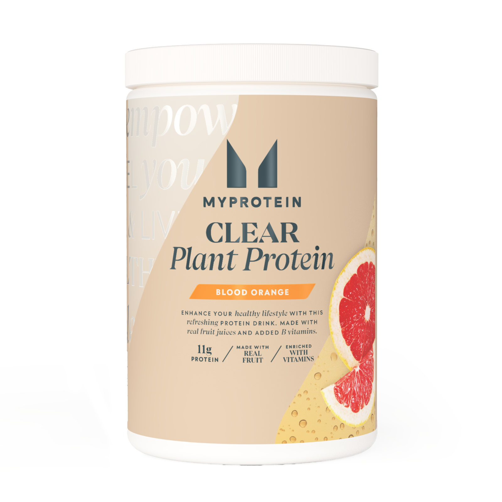 Myvegan Clear Vegan Protein - Blood Orange - 40 Servings