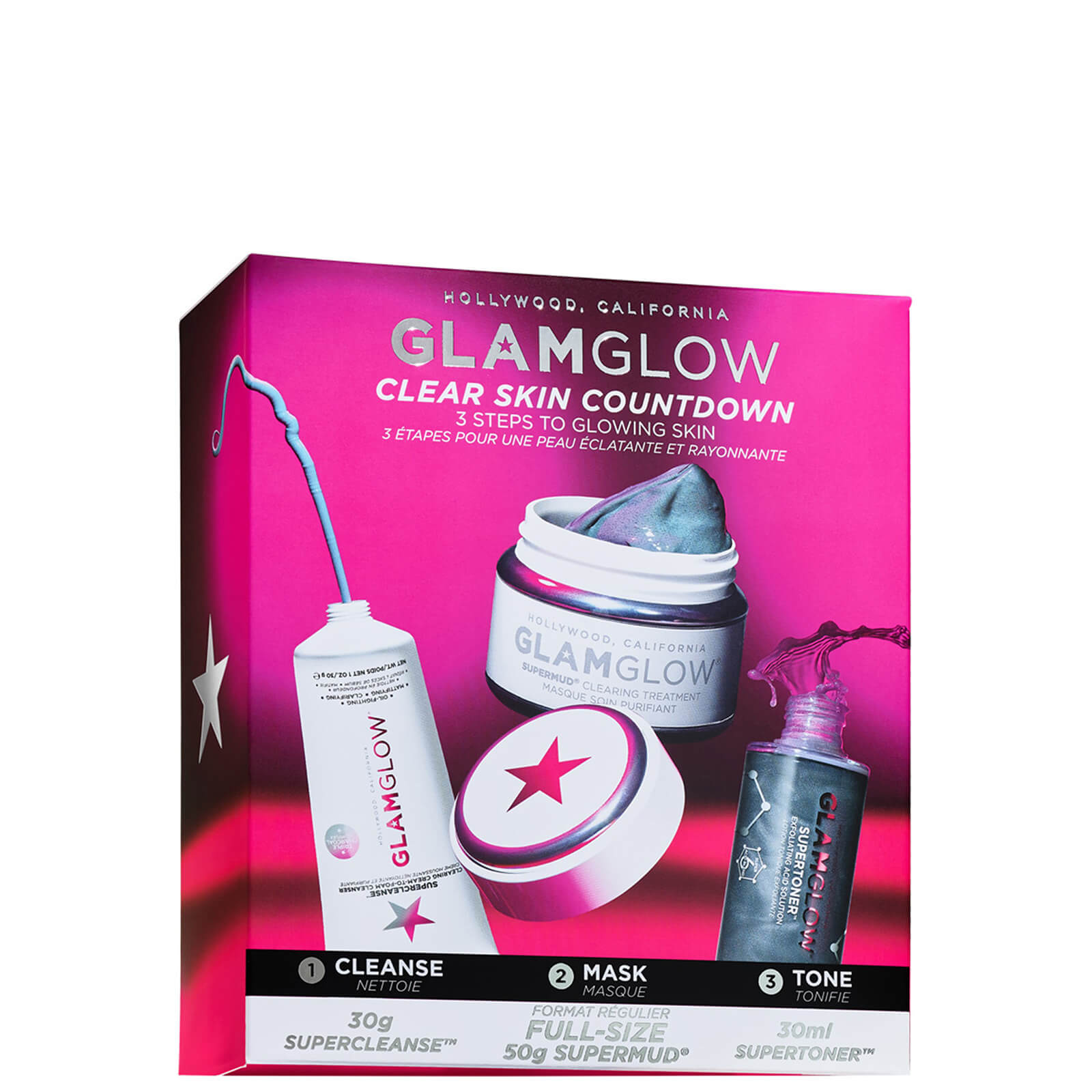 GLAMGLOW Clear Skin Countdown Set