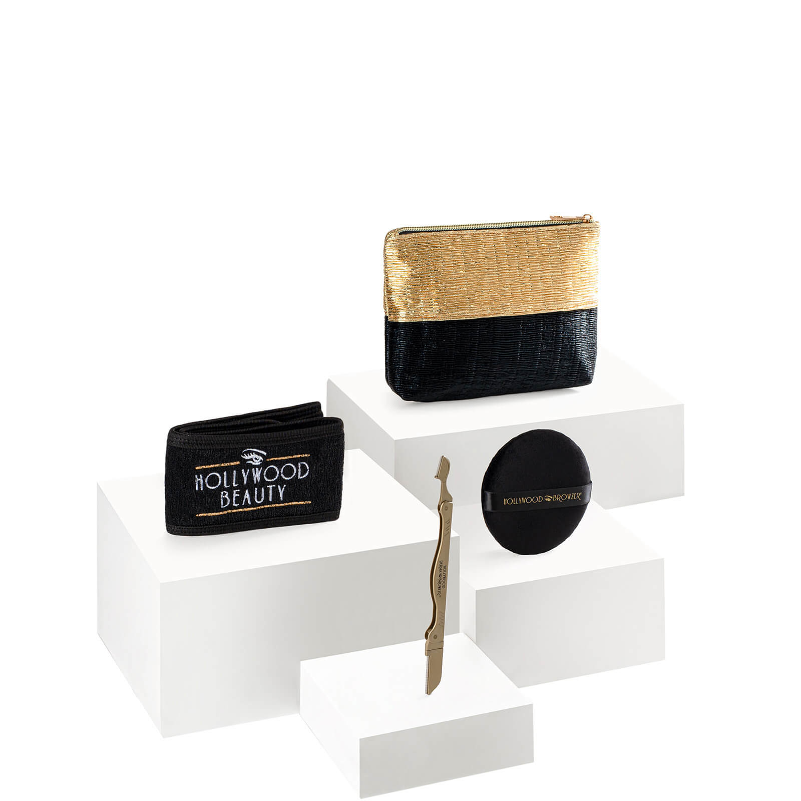 Kit Hollywood Browzer Deluxe Brow Shaping and Dermaplaning