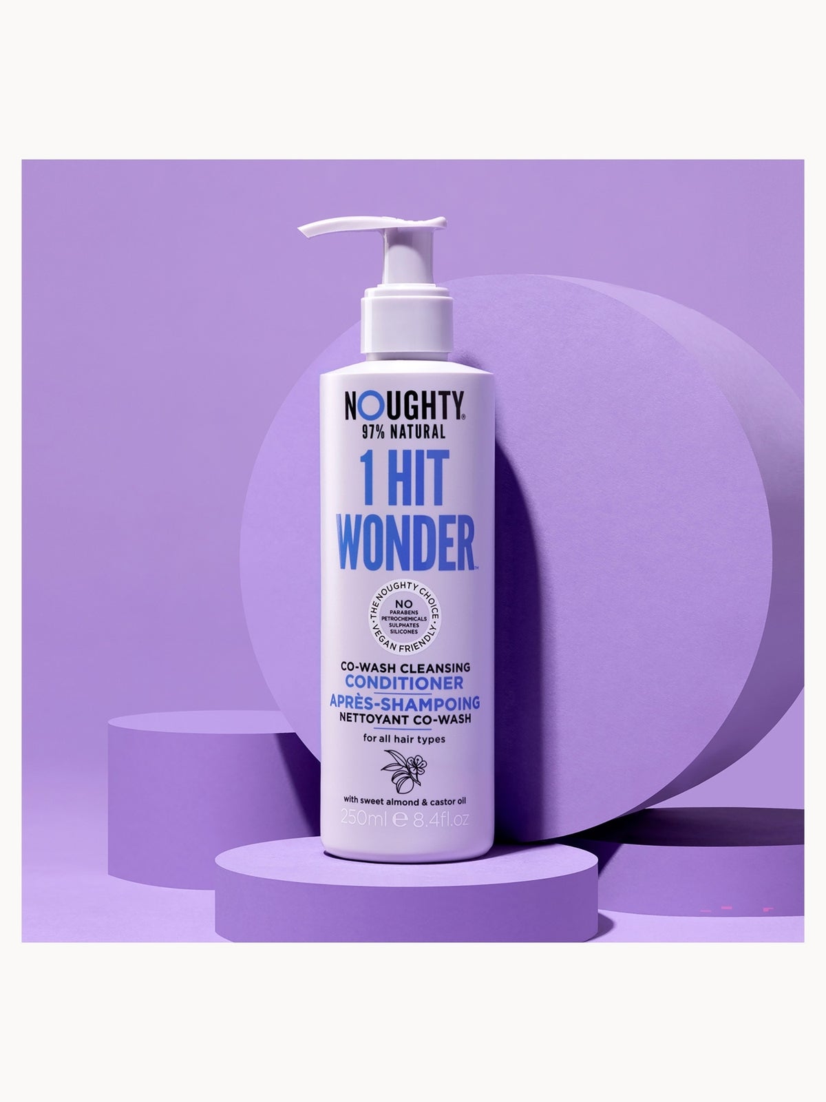 Noughty 1 Hit Wonder Co-Wash 250ml 3