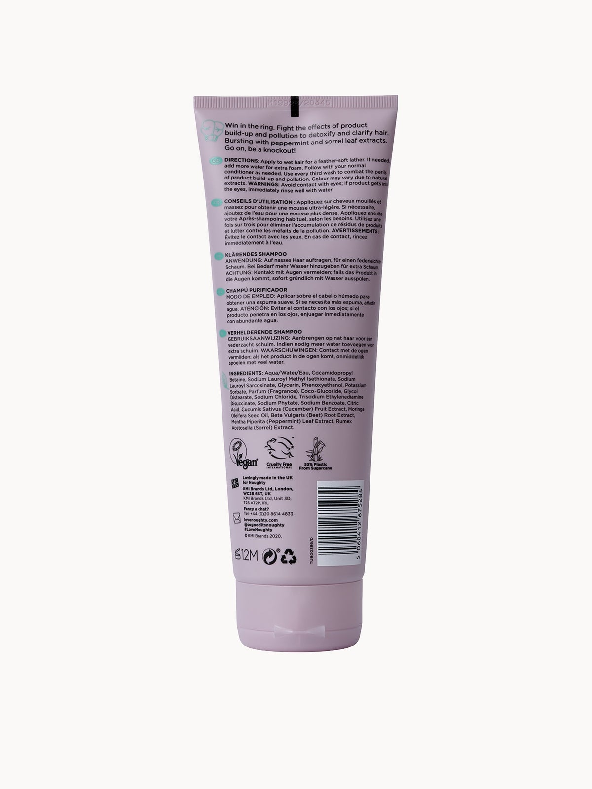 Noughty Detox Dynamo Clarifying Shampoo 250ml 2
