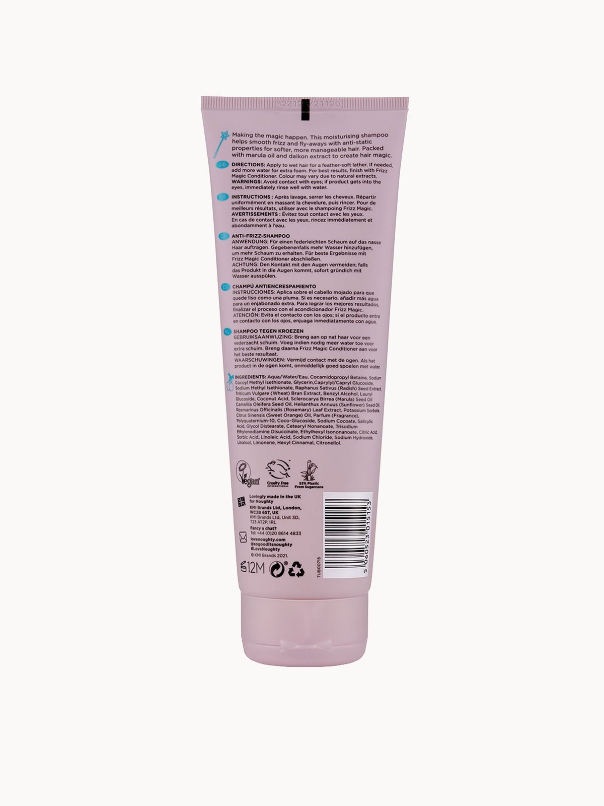 Noughty Frizz Magic Shampoo 250ml 2