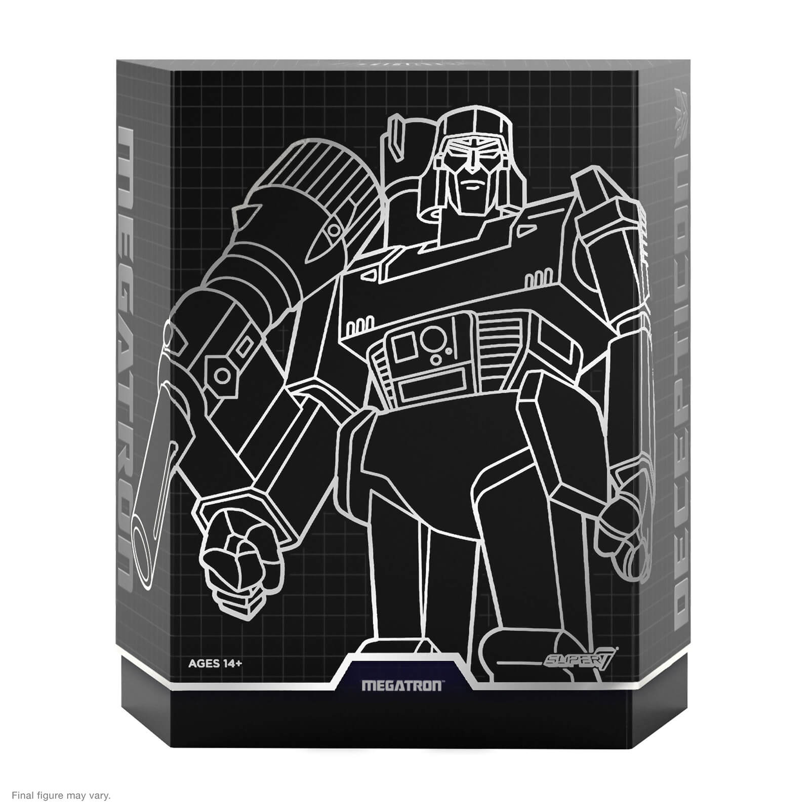 Super7 Transformers figurine Ultimates Megatron G1 Cartoon 20 cm - vue 4