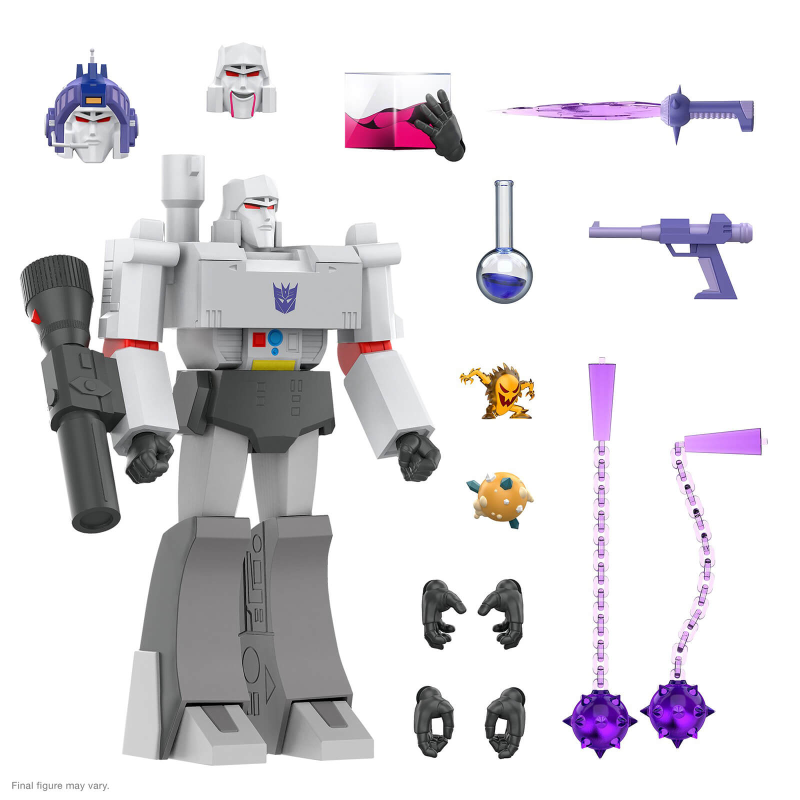 Super7 Transformers figurine Ultimates Megatron G1 Cartoon 20 cm - vue 5