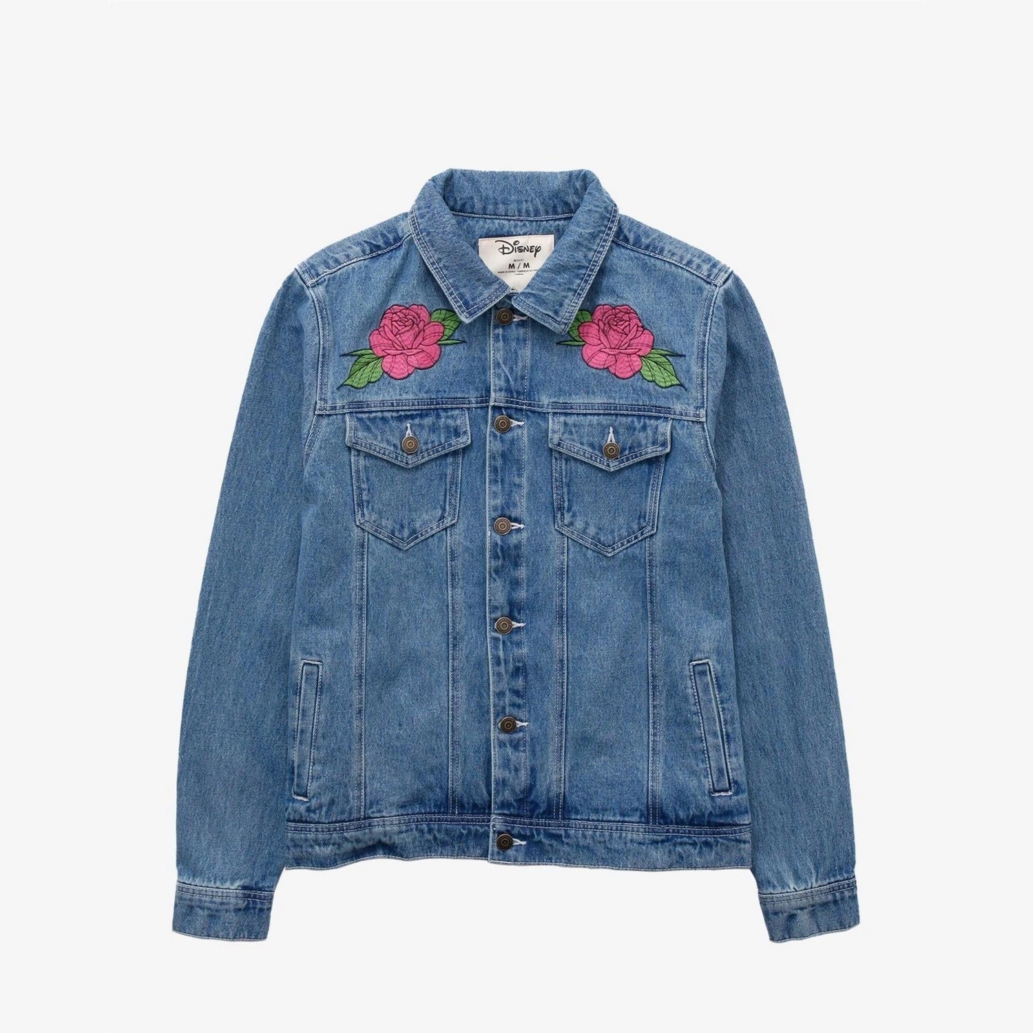 Cakeworthy Beauty and the Beast Anniversary Denim Jacket - XXL