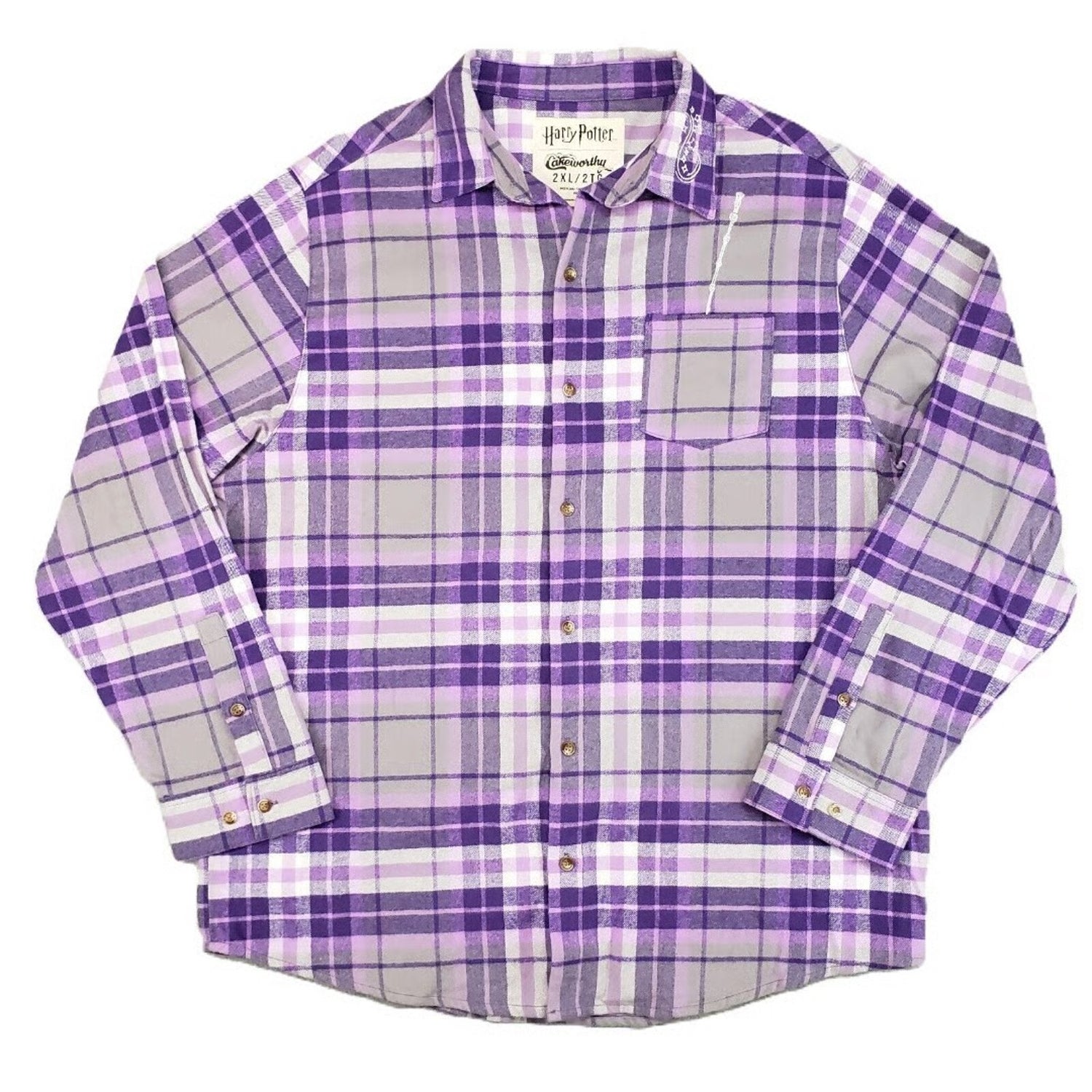 Cakeworthy Harry Potter Dumbledore Flannel Shirt - XL