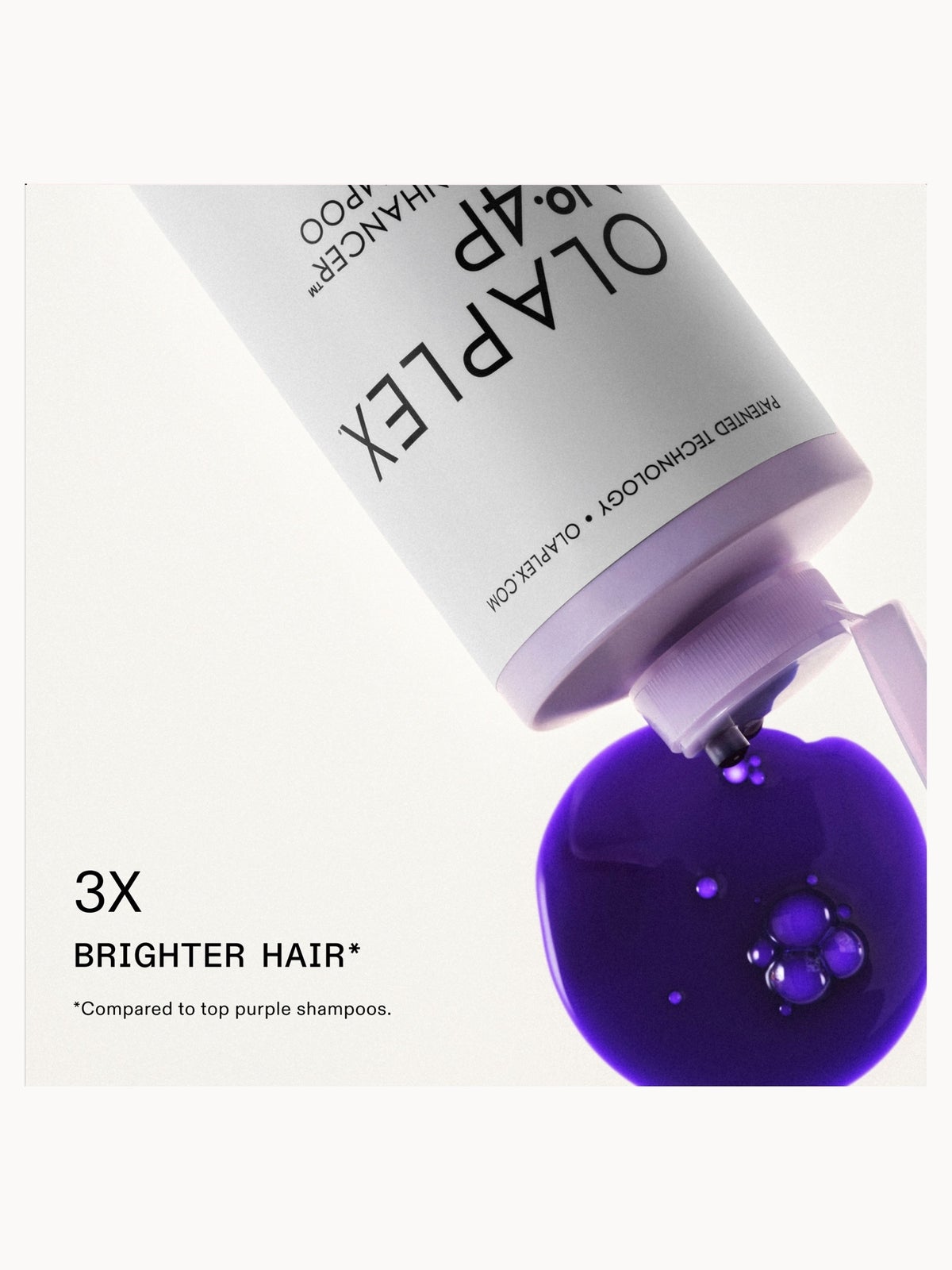 Olaplex No.4P Blonde Hair Hydrating and Brightening Purple Toning Shampoo 250ml 4