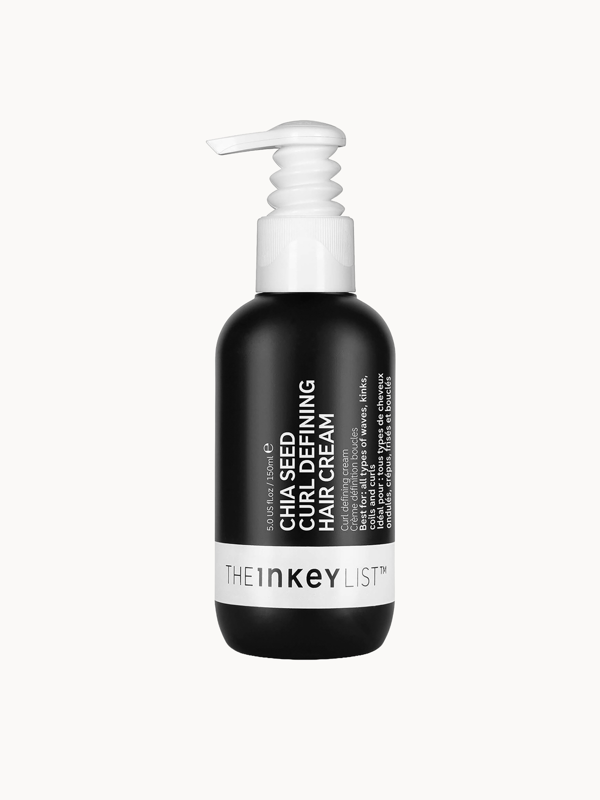 The INKEY List Chia Seed Curl Defining Hair Cream 150ml