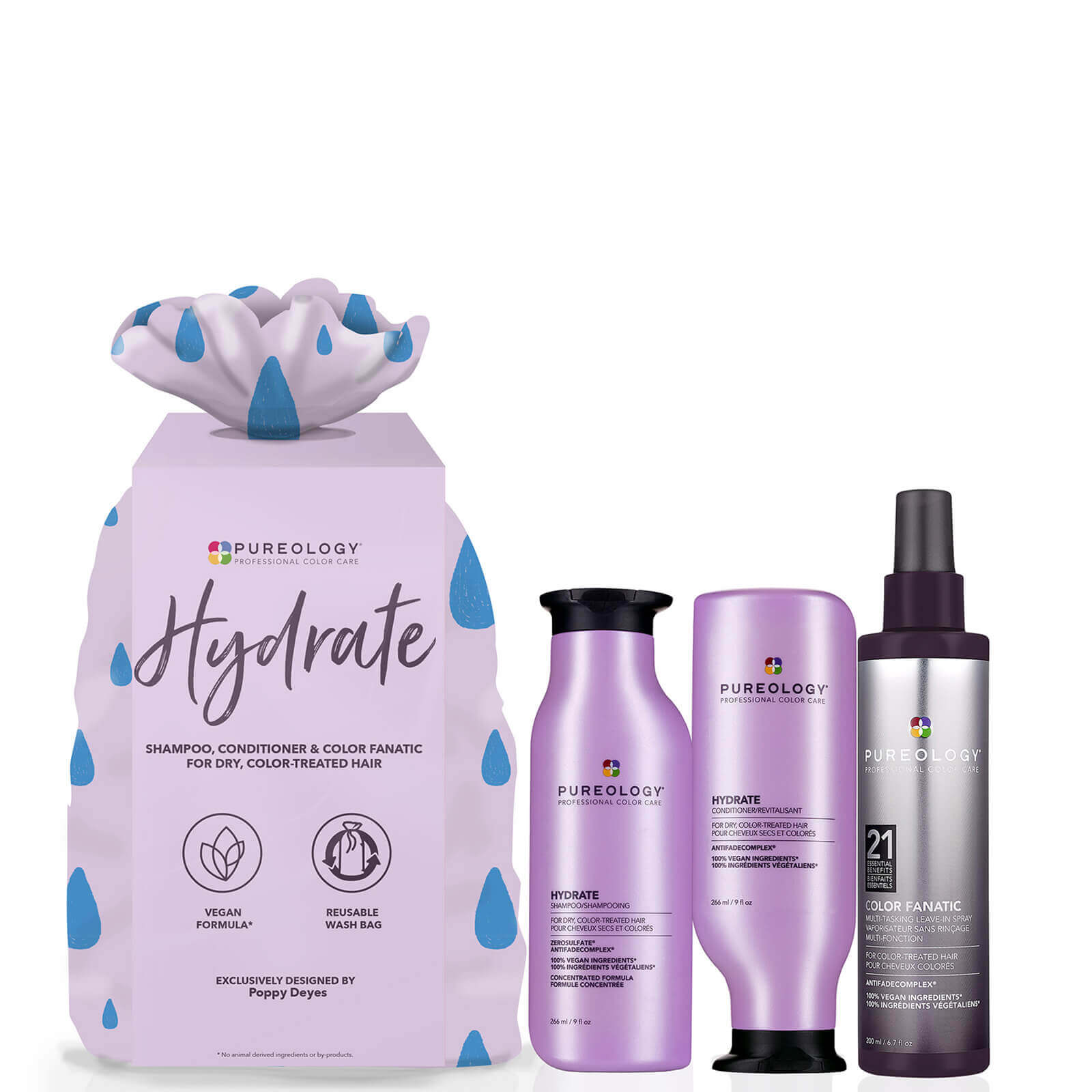 Pureology Hydrate Sheer e Color Fanatic Set (valore 85€)