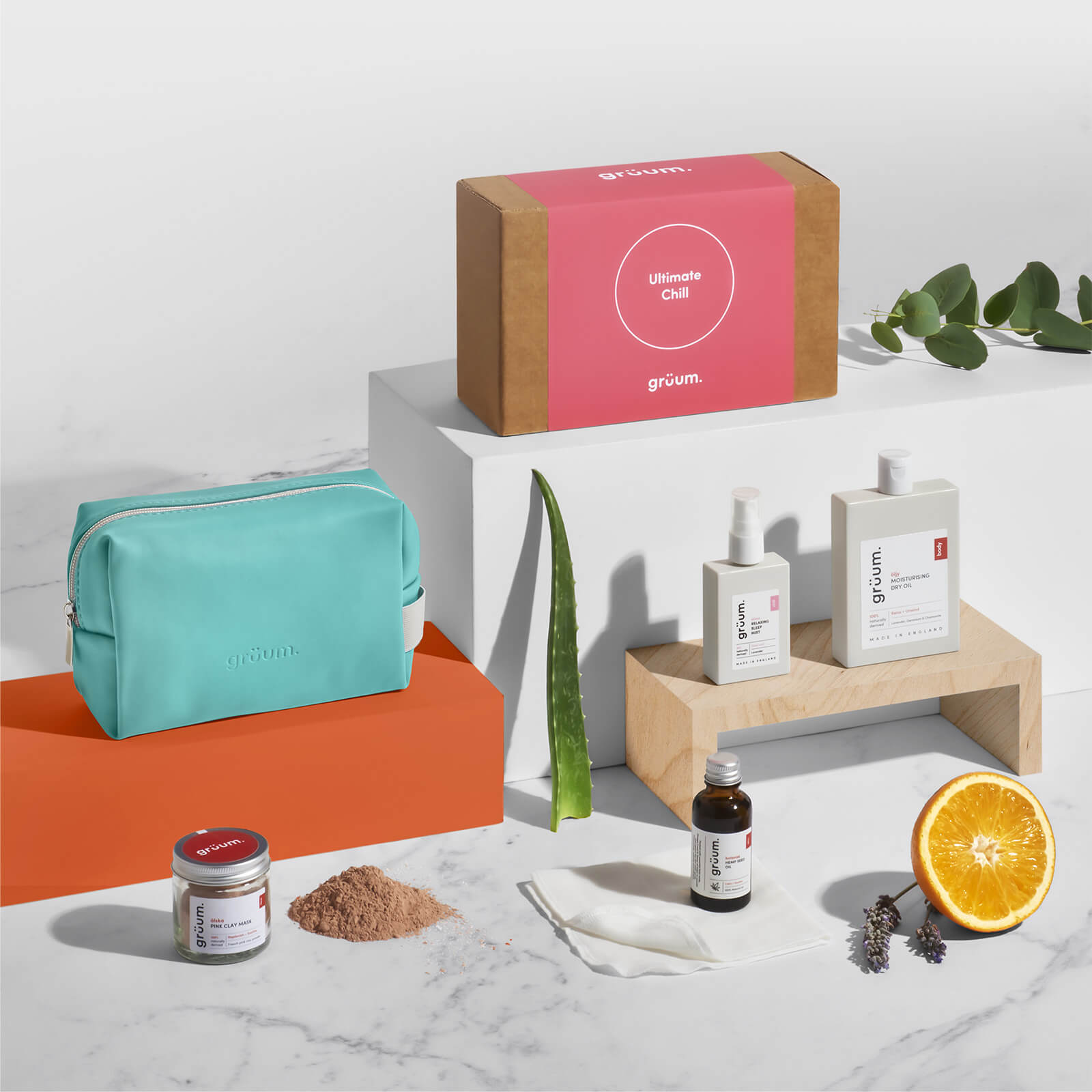 grüum Hygge Home Spa Ultimate Chill Gift Set