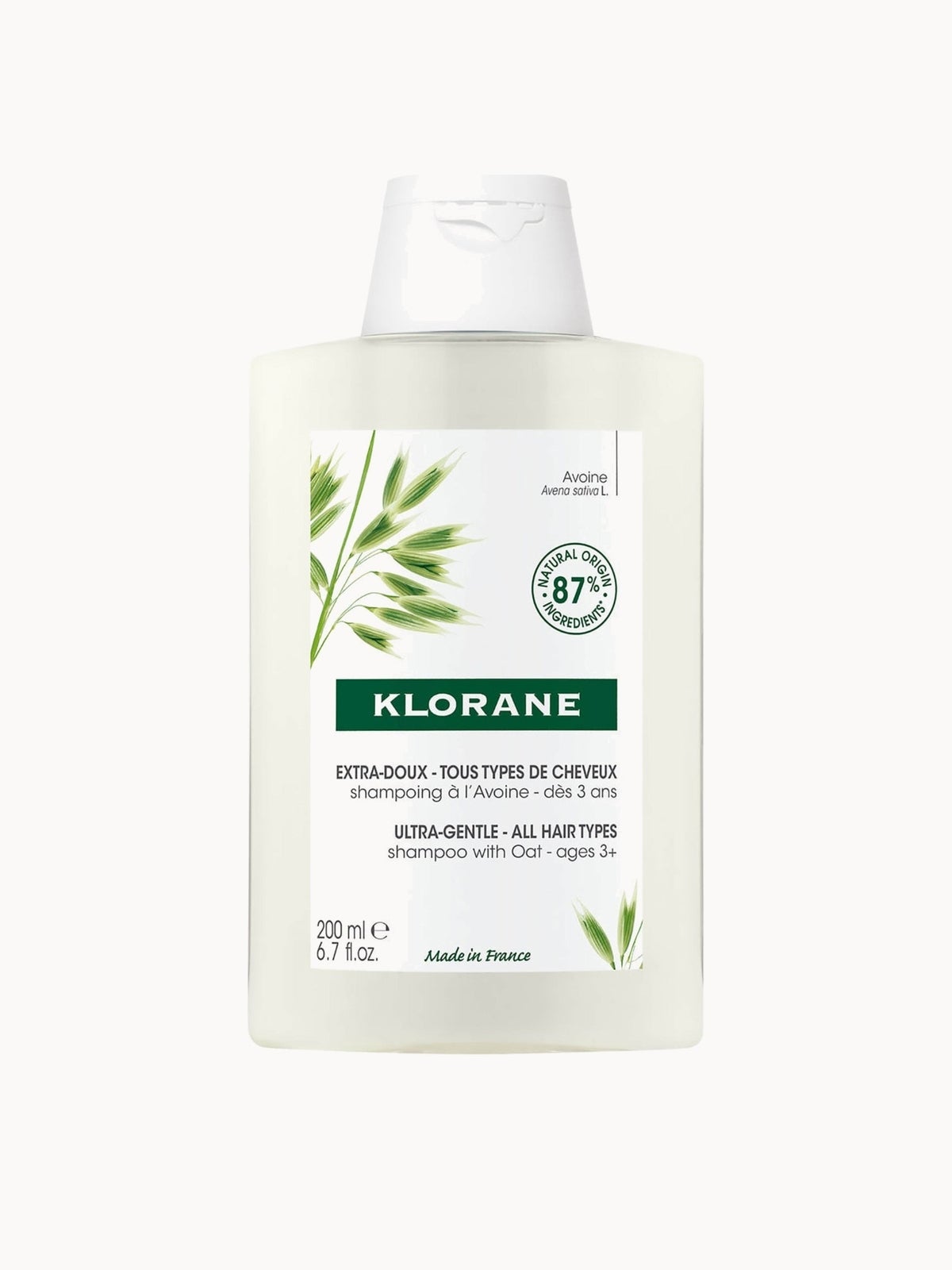 KLORANE Softening Shampoo with Oat Milk for All Hair Types 200ml